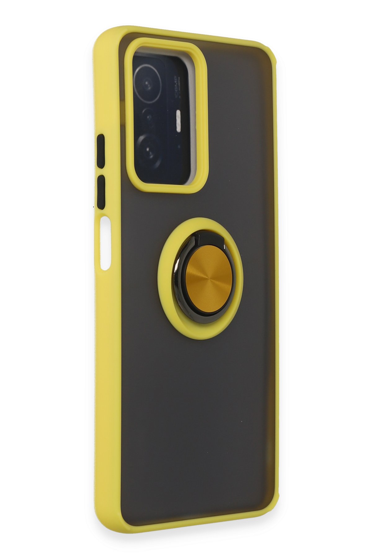 Newface Xiaomi Mi 11T Kılıf Nano içi Kadife Silikon - Sarı