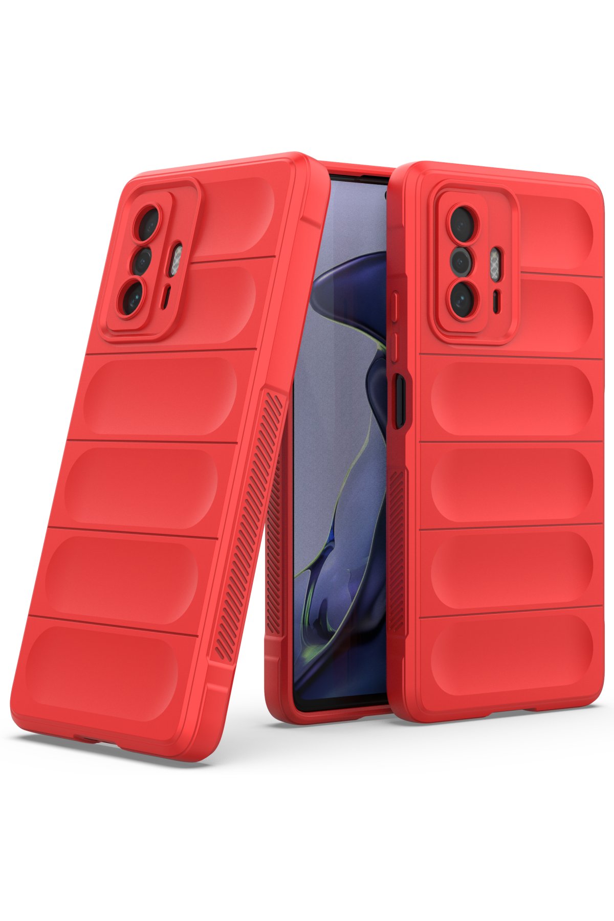 Newface Xiaomi Mi 11T Kılıf Volet Silikon - Pembe