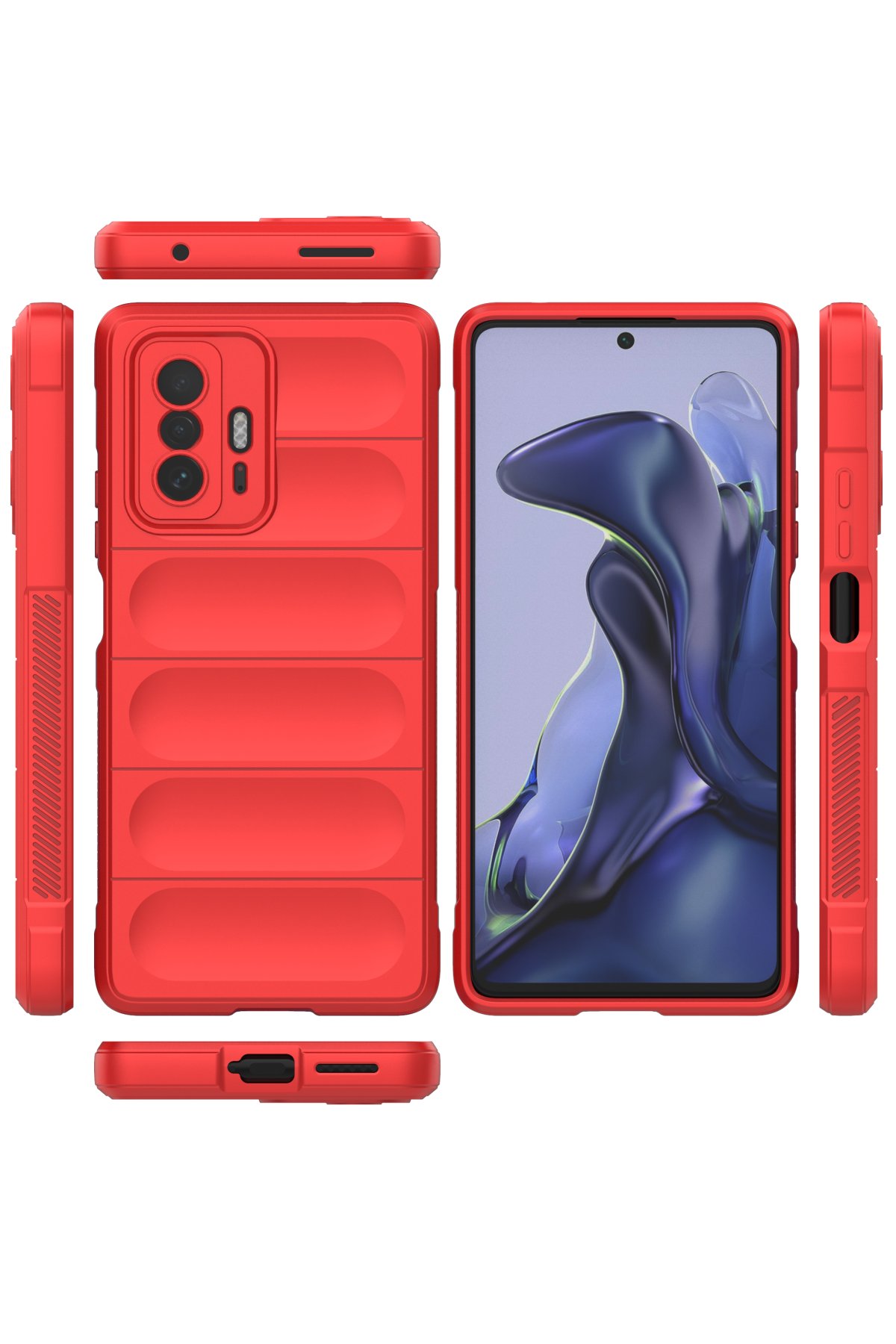 Newface Xiaomi Mi 11T Kılıf Volet Silikon - Pembe