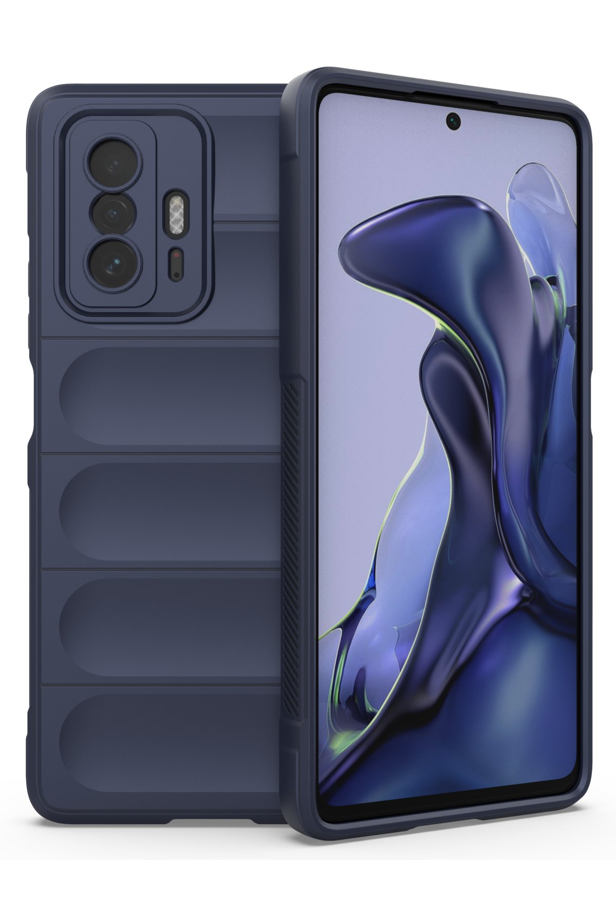 Newface Xiaomi Mi 11T Kılıf Nano içi Kadife Silikon - Sarı