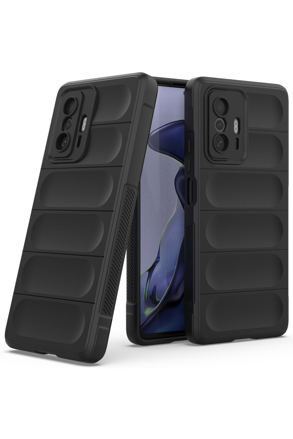 Newface Xiaomi Mi 11T Kılıf Volet Silikon - Açık Yeşil