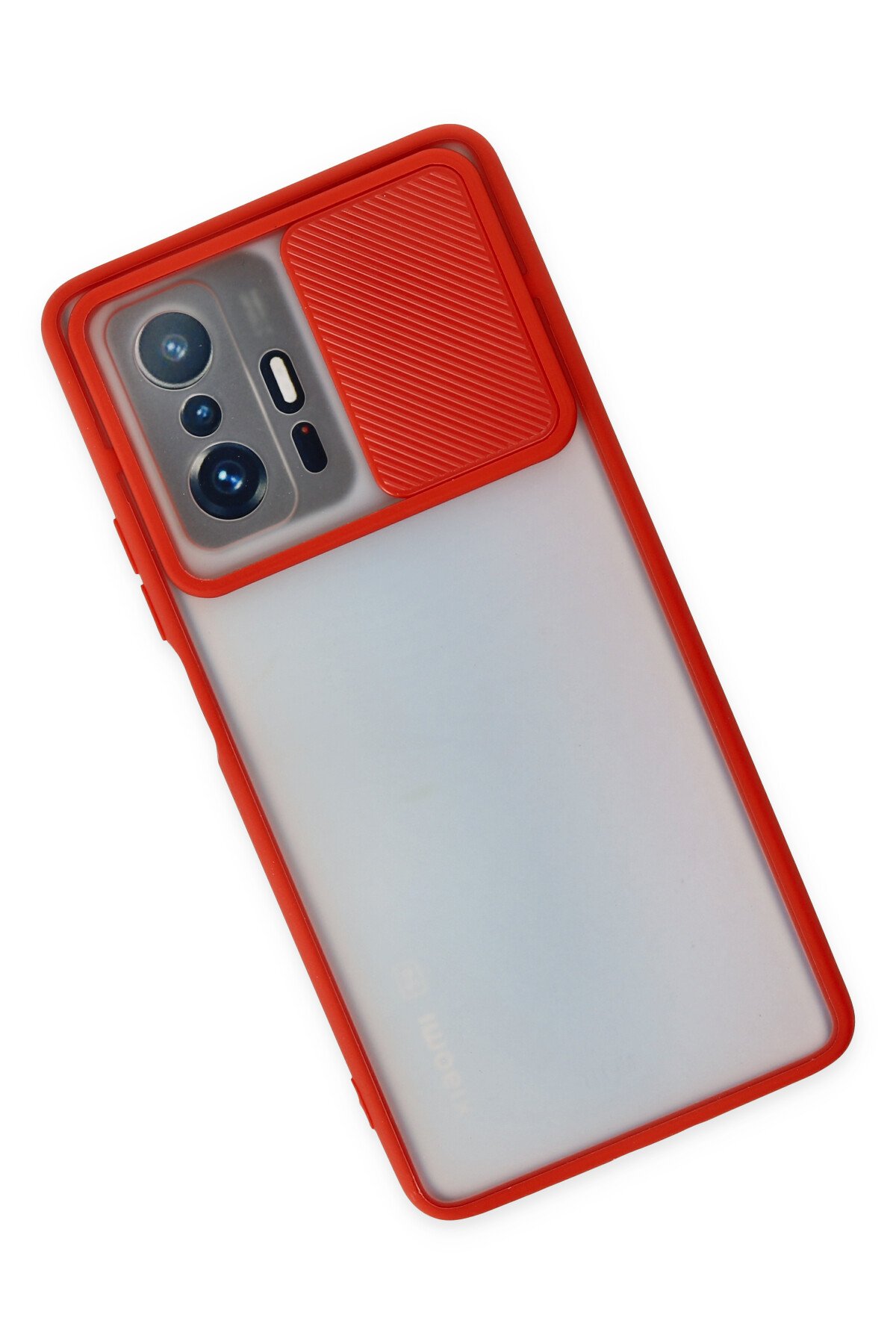 Newface Xiaomi Mi 11T Kılıf Volet Silikon - Beyaz