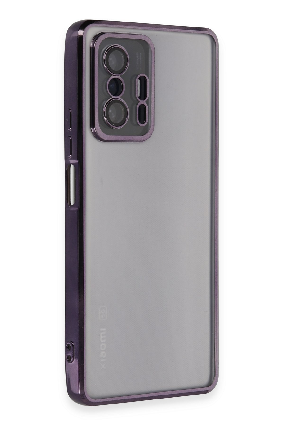 Newface Xiaomi Mi 11T Kılıf Nano içi Kadife Silikon - Turuncu