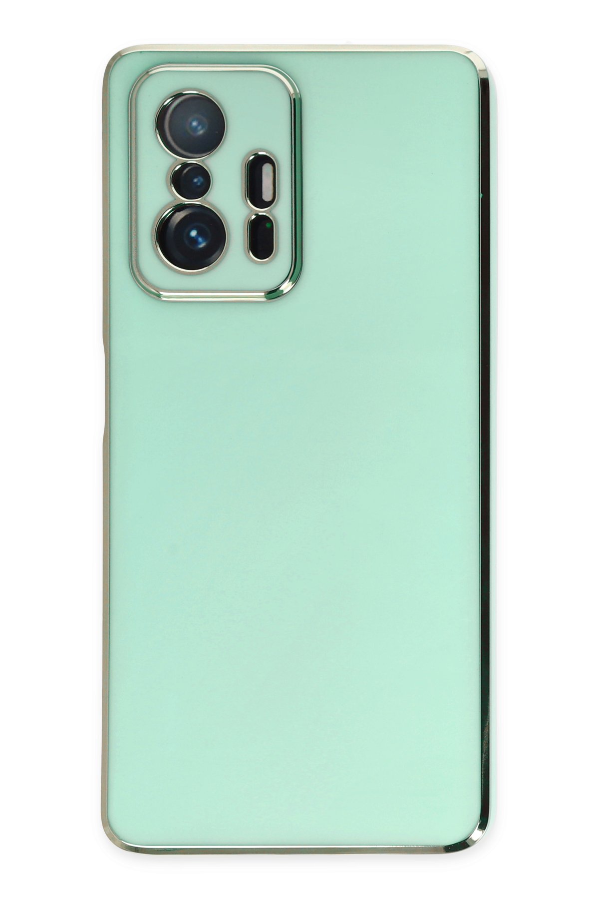 Newface Xiaomi Mi 11T Kılıf Nano içi Kadife Silikon - Mavi