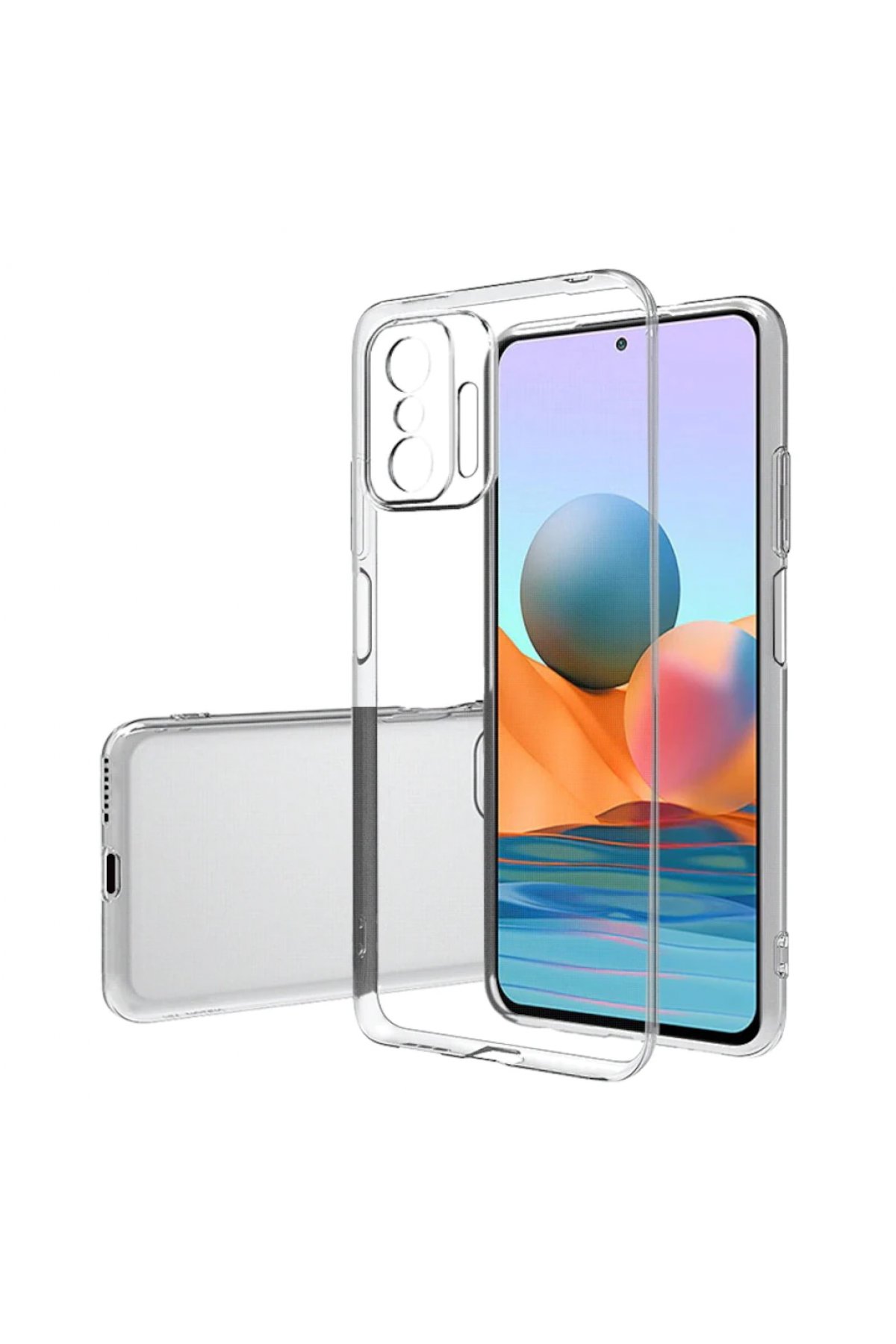 Newface Xiaomi Mi 11T Pro Kılıf Nano içi Kadife Silikon - Kırmızı