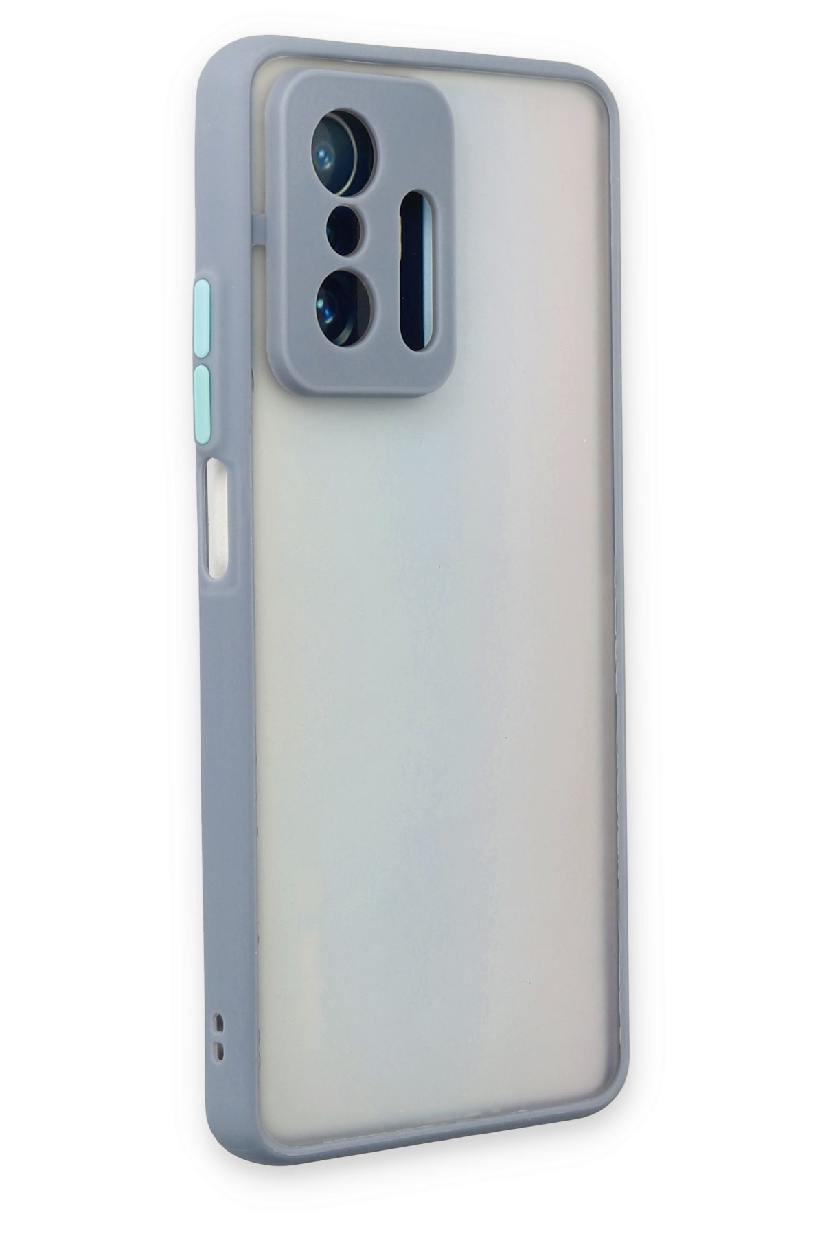 Newface Xiaomi Mi 11T Pro Kılıf Platin Silikon - Lila