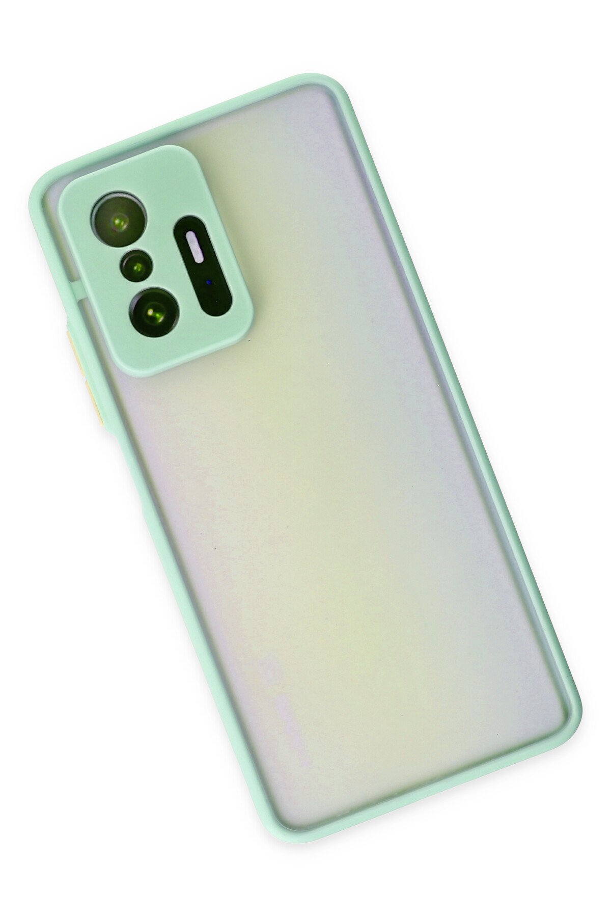 Newface Xiaomi Mi 11T Pro Kılıf Volet Silikon - Siyah
