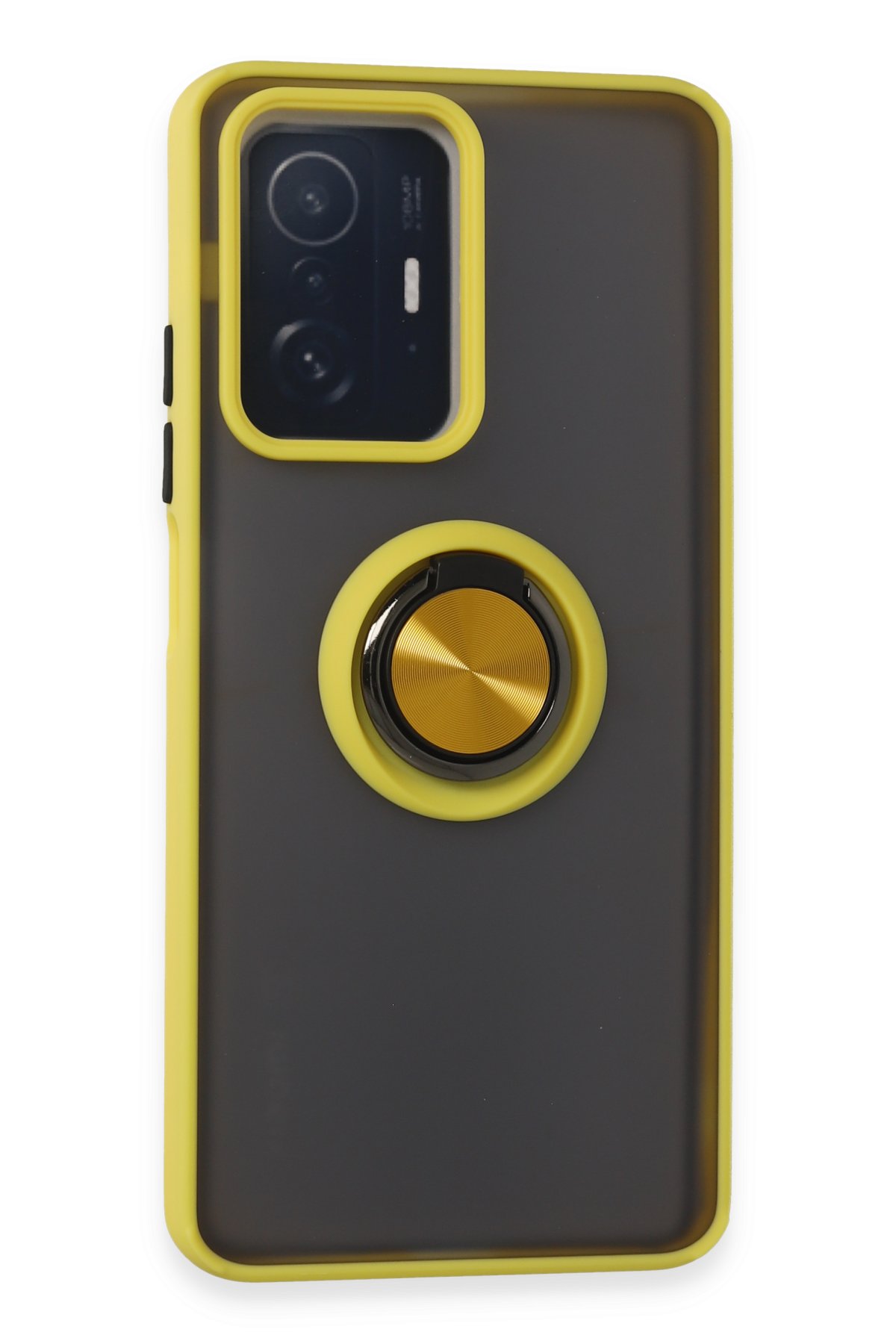 Newface Xiaomi Mi 11T Pro Kılıf Zuma Kartvizitli Yüzüklü Silikon - Kırmızı