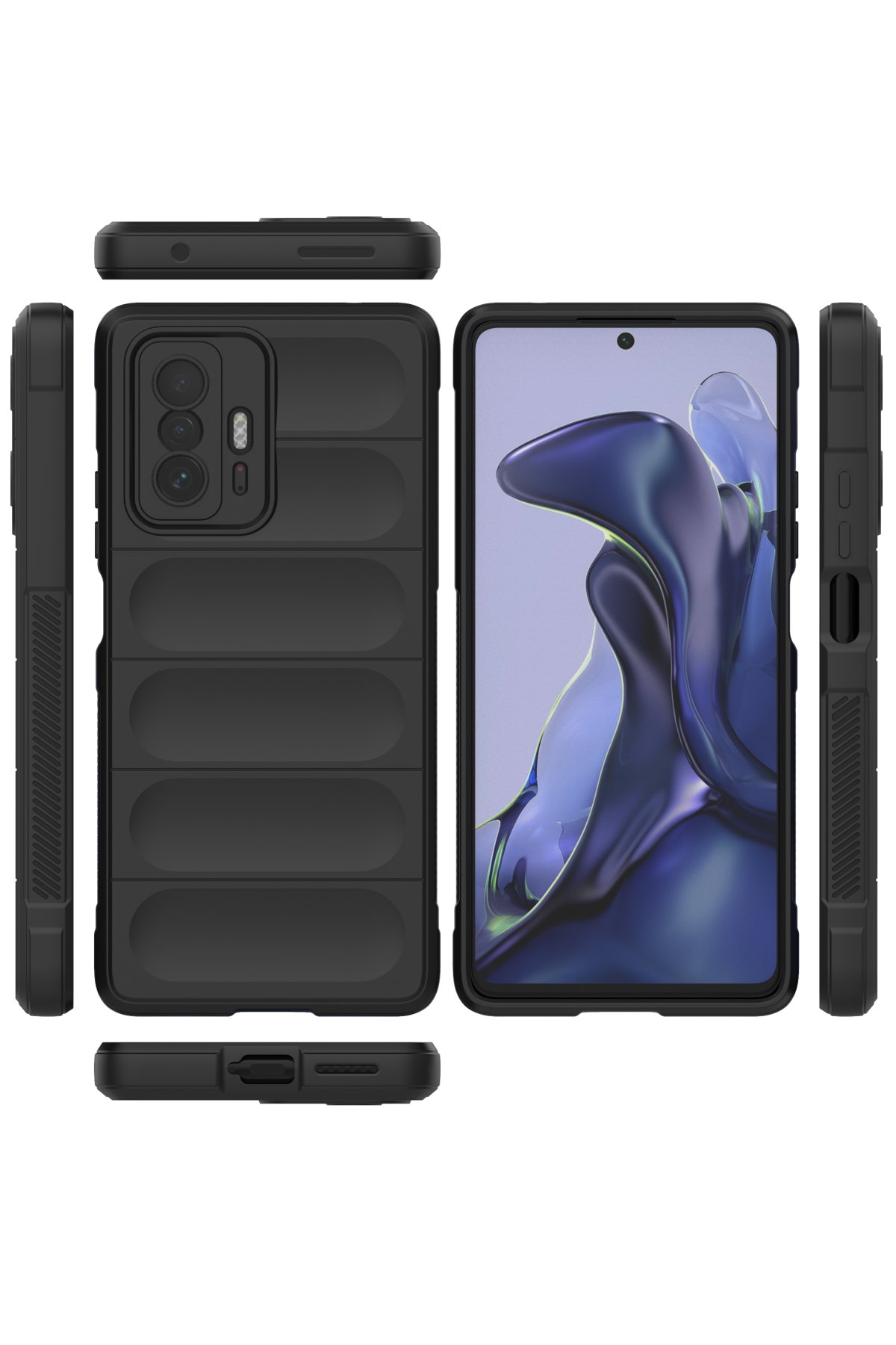 Newface Xiaomi Mi 11T Pro Kılıf Volet Silikon - Açık Yeşil