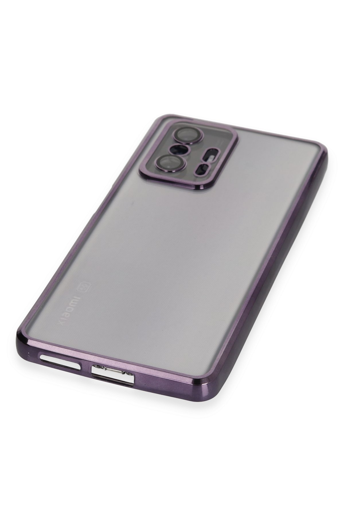 Newface Xiaomi Mi 11T Pro Kılıf Pars Lens Yüzüklü Silikon - Gold