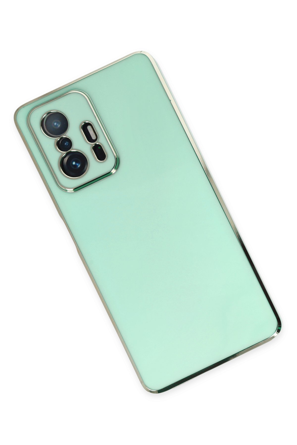 Newface Xiaomi Mi 11T Pro Kılıf Volet Silikon - Beyaz