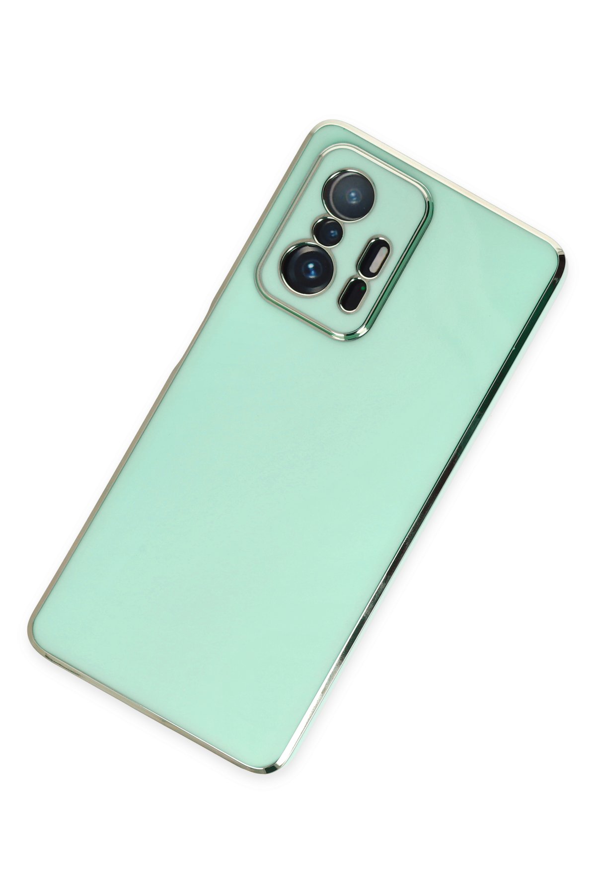 Newface Xiaomi Mi 11T Pro Kılıf Volet Silikon - Beyaz