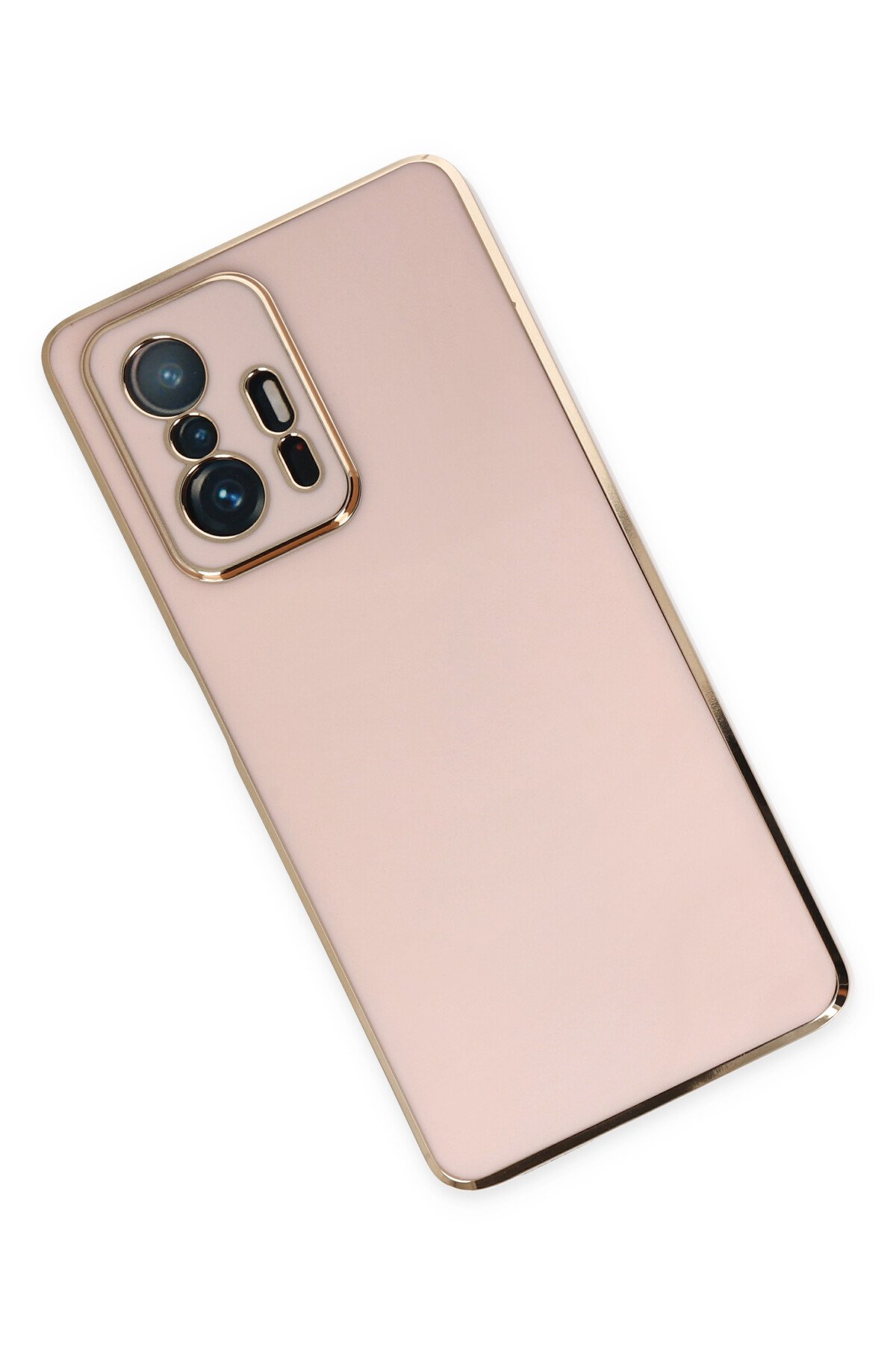 Newface Xiaomi Mi 11T Pro Kılıf Nano içi Kadife Silikon - Mor