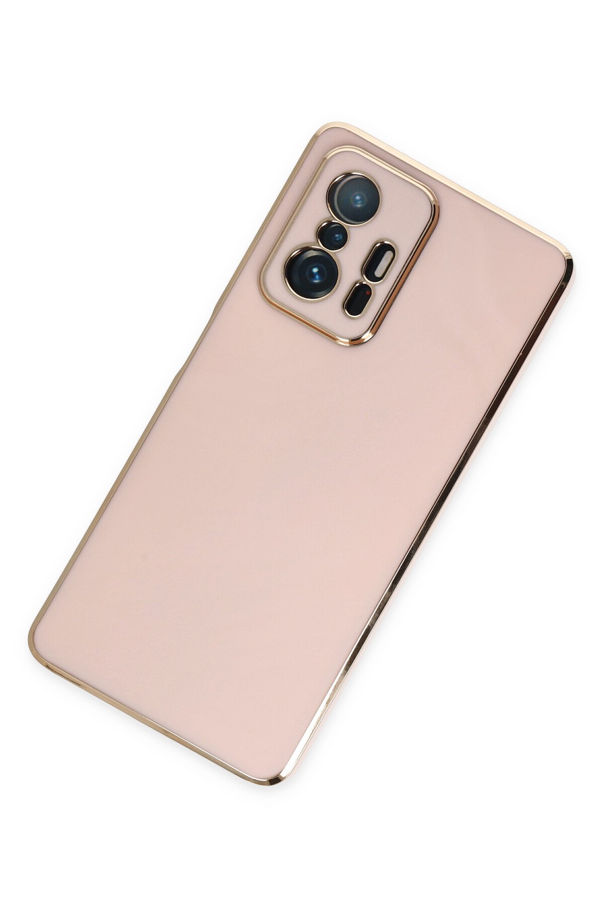 Newface Xiaomi Mi 11T Pro Kılıf Nano içi Kadife Silikon - Mor