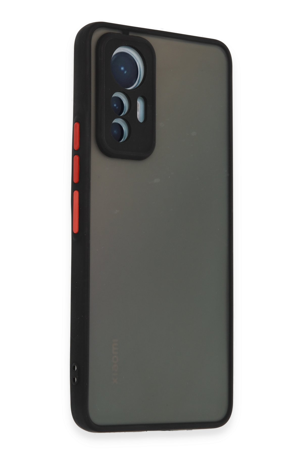 Newface Xiaomi Mi 12 Lite Kılıf Montreal Silikon Kapak - Lacivert