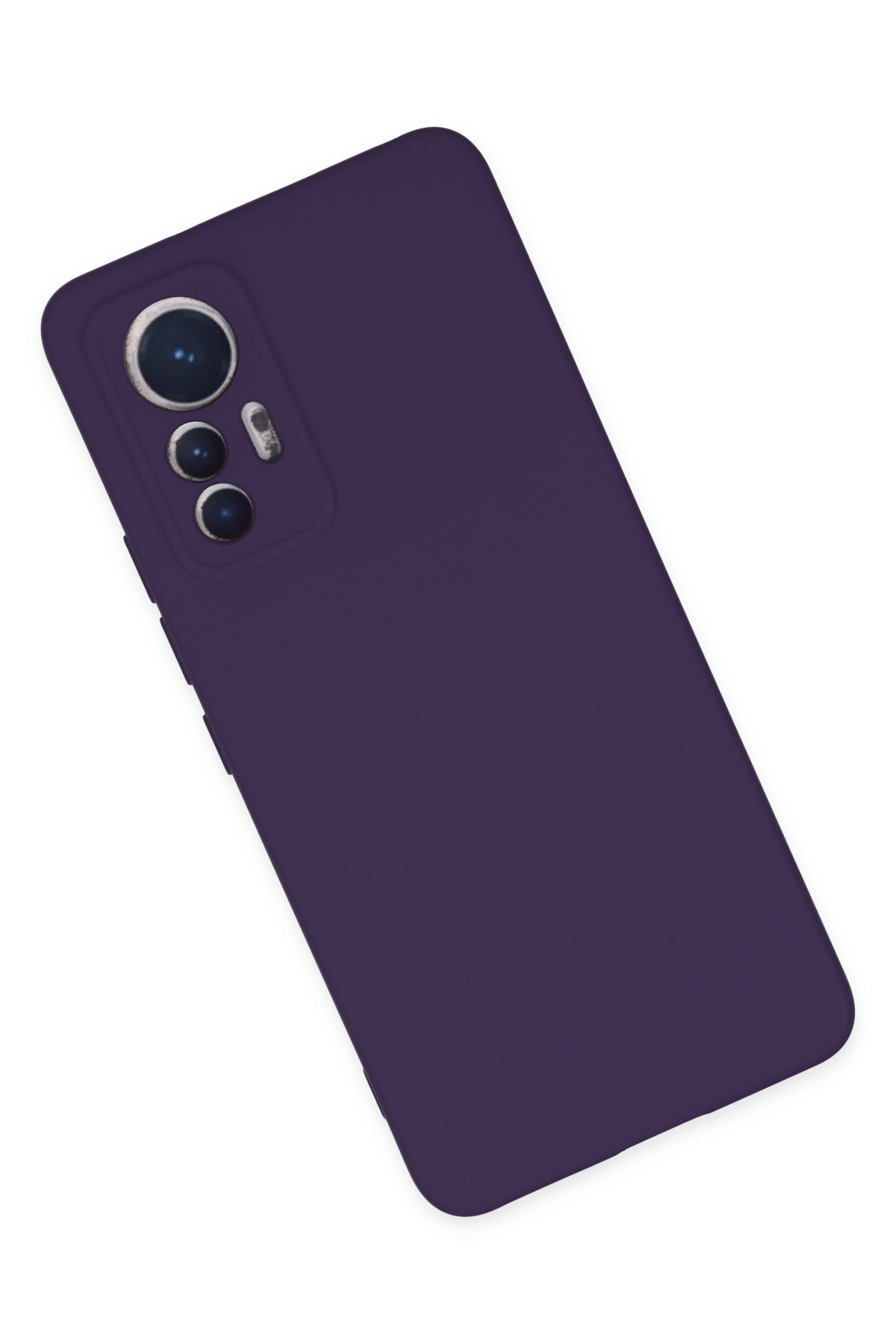 Newface Xiaomi Mi 12 Lite Kılıf Nano içi Kadife Silikon - Pudra