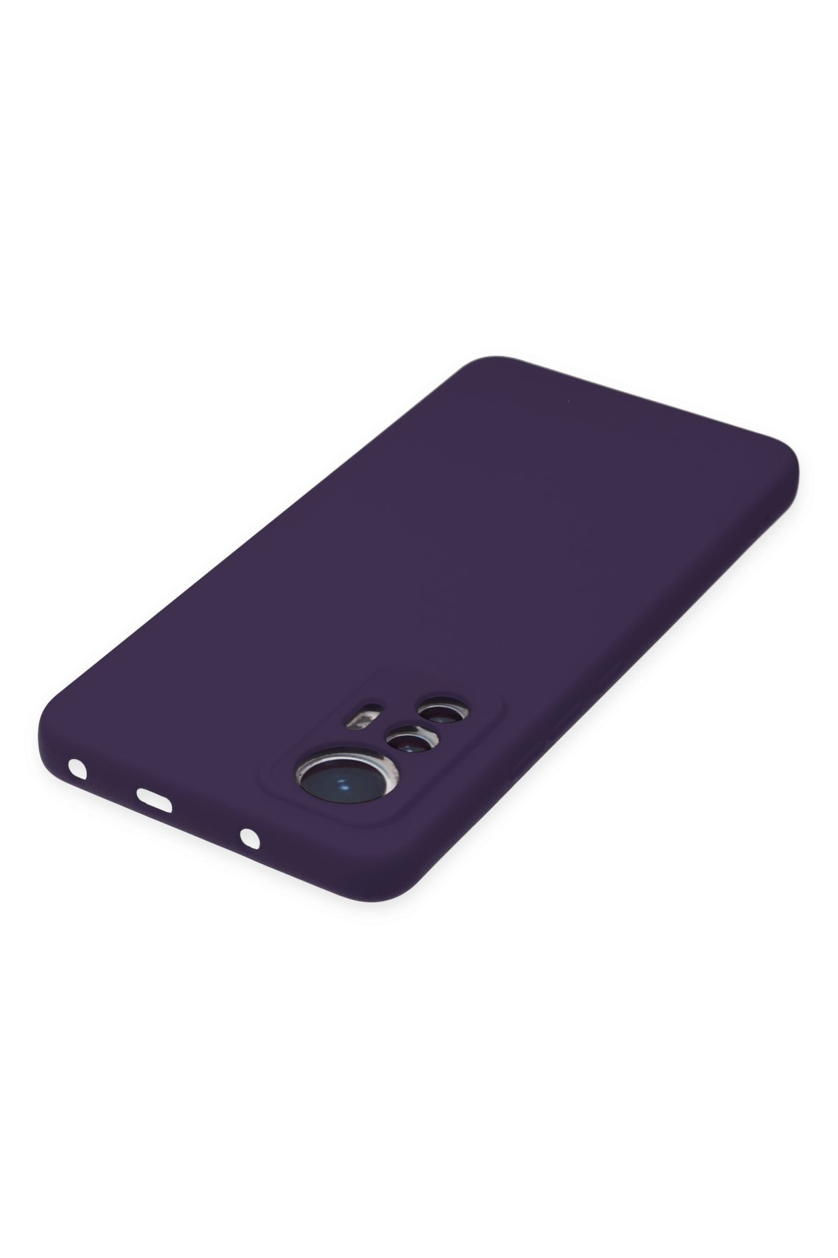 Newface Xiaomi Mi 12 Lite Kılıf Nano içi Kadife Silikon - Pudra