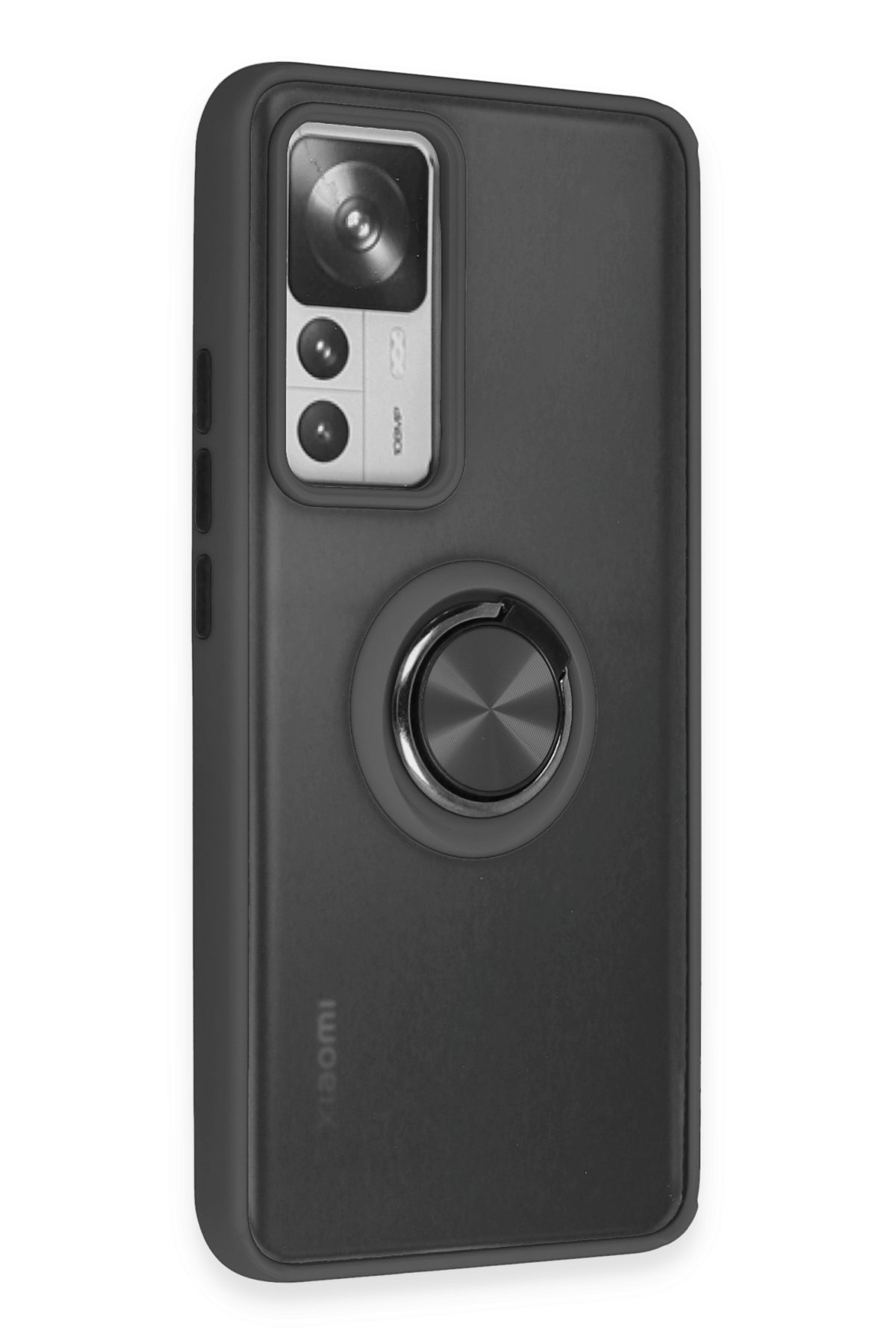 Newface Xiaomi Mi 12T Kılıf Montreal Yüzüklü Silikon Kapak - Yeşil