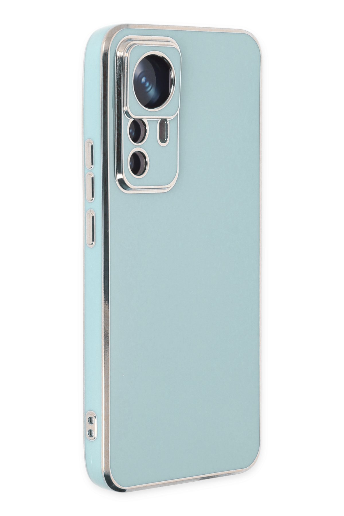 Newface Xiaomi Mi 12T Kılıf Nano içi Kadife Silikon - Kırmızı