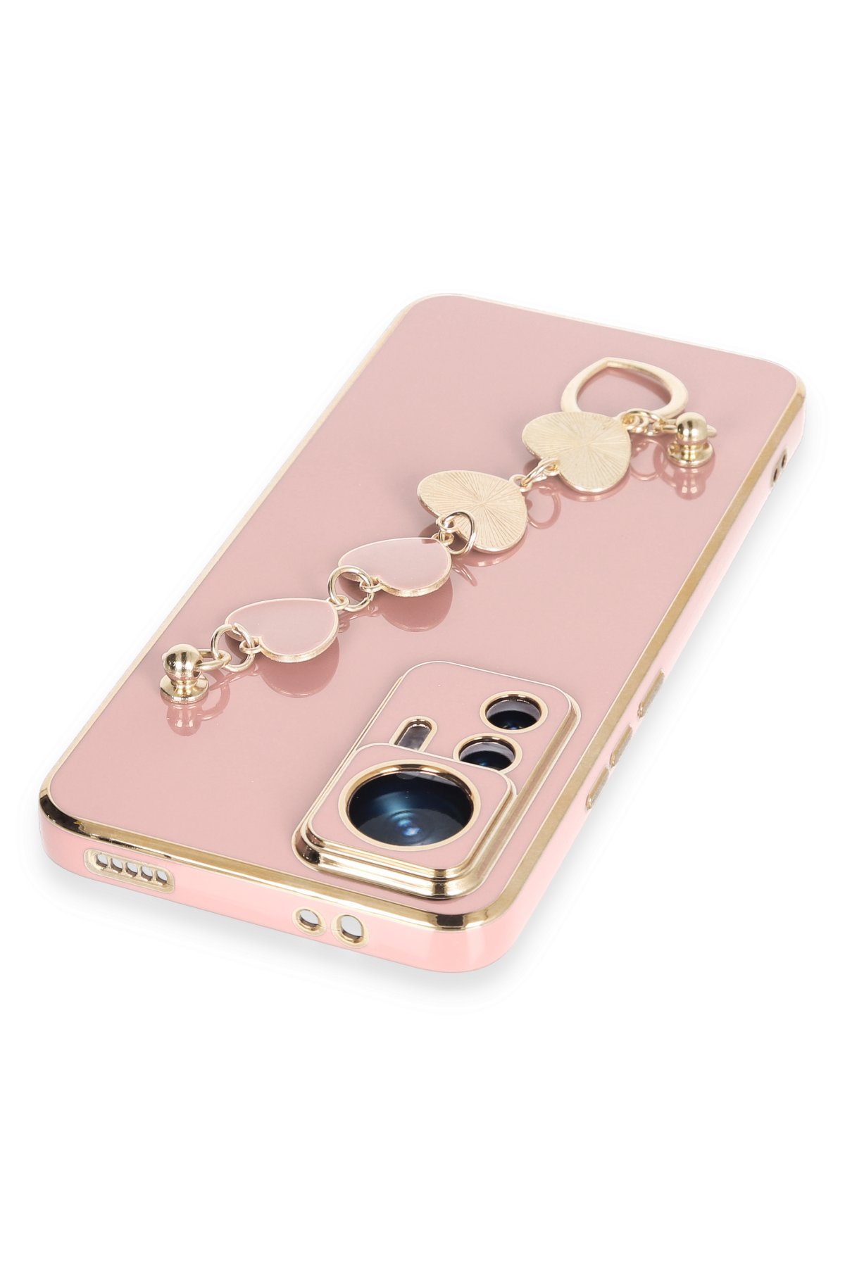 Newface Xiaomi Mi 12T Pro Kılıf Pars Lens Yüzüklü Silikon - Lacivert