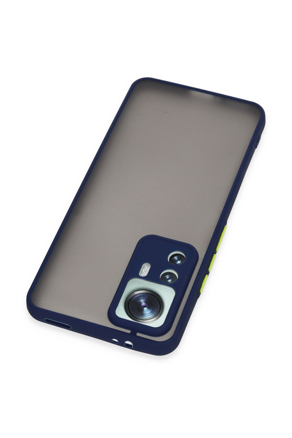 Newface Xiaomi Mi 12T Pro Kılıf Loop Deri Silikon - Lacivert