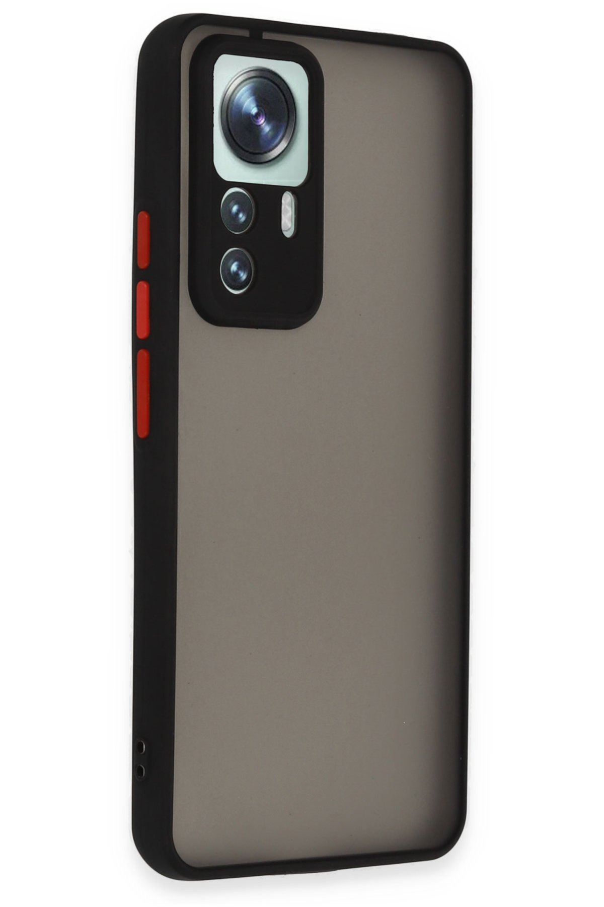 Newface Xiaomi Mi 12T Pro Kılıf Pars Lens Yüzüklü Silikon - Yeşil