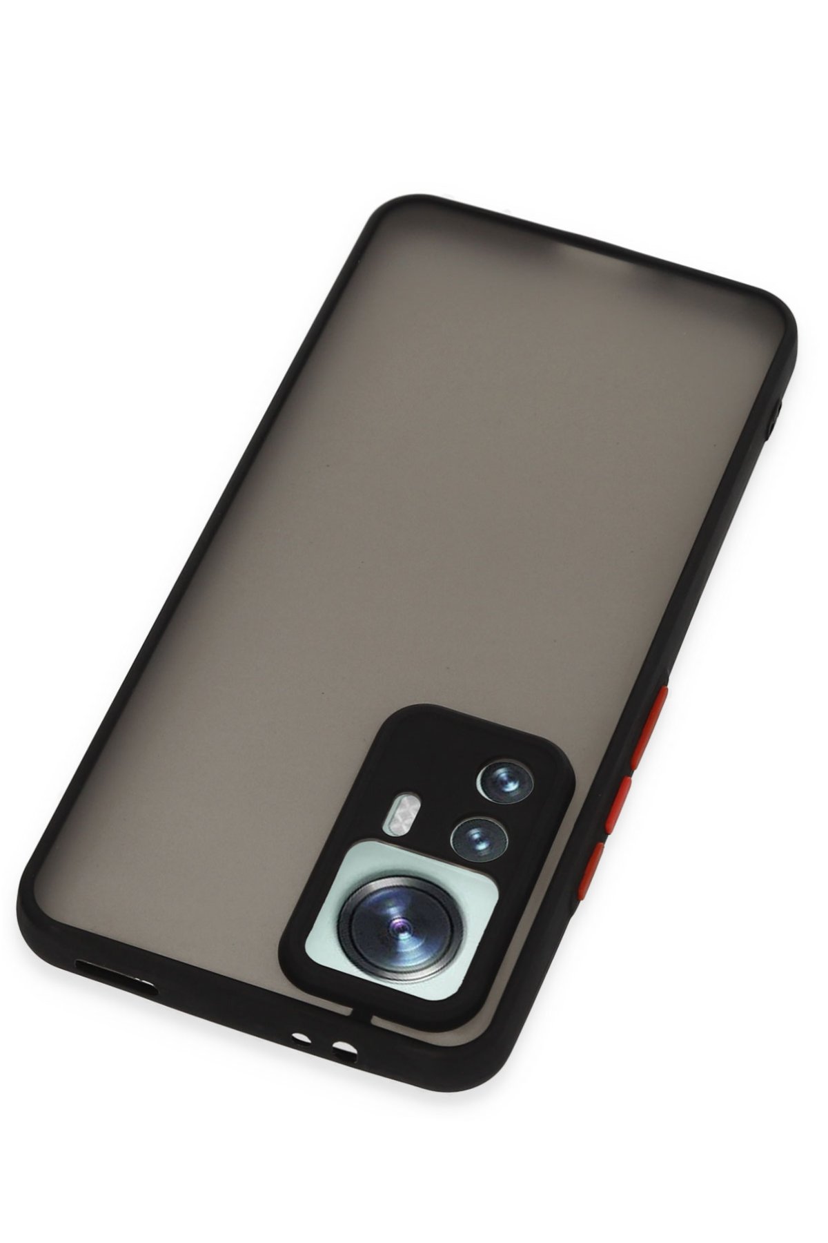 Newface Xiaomi Mi 12T Pro Kılıf Liva Lens Silikon - Beyaz