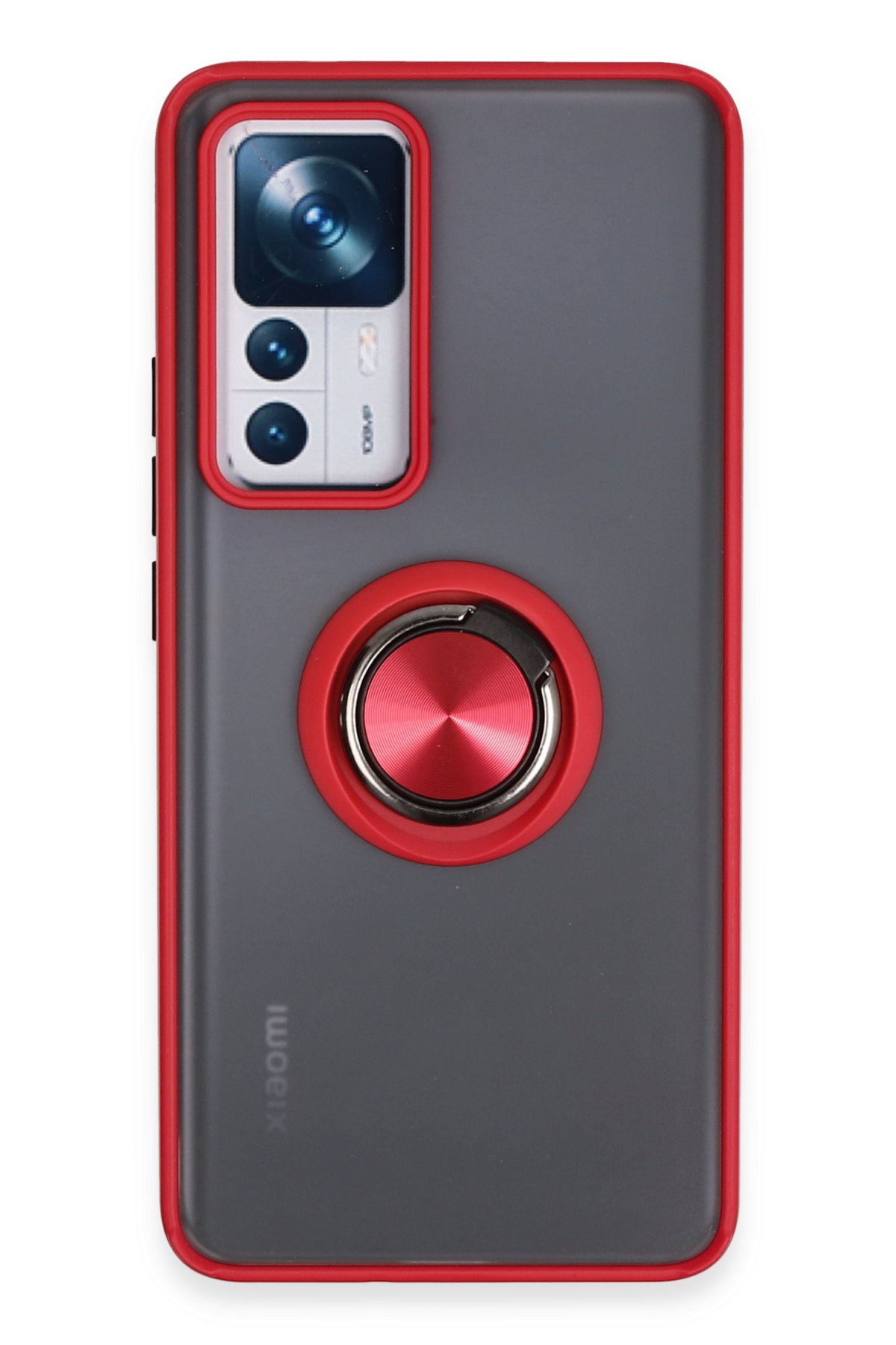 Newface Xiaomi Mi 12T Pro Kılıf Nano içi Kadife Silikon - Turuncu