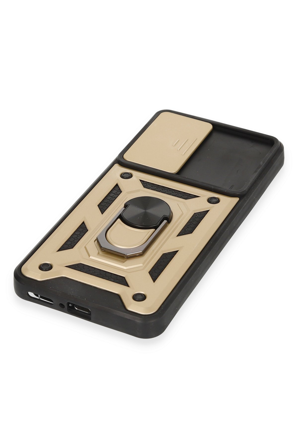 Newface Xiaomi Mi 12T Pro Kılıf Montreal Yüzüklü Silikon Kapak - Buz Mavi