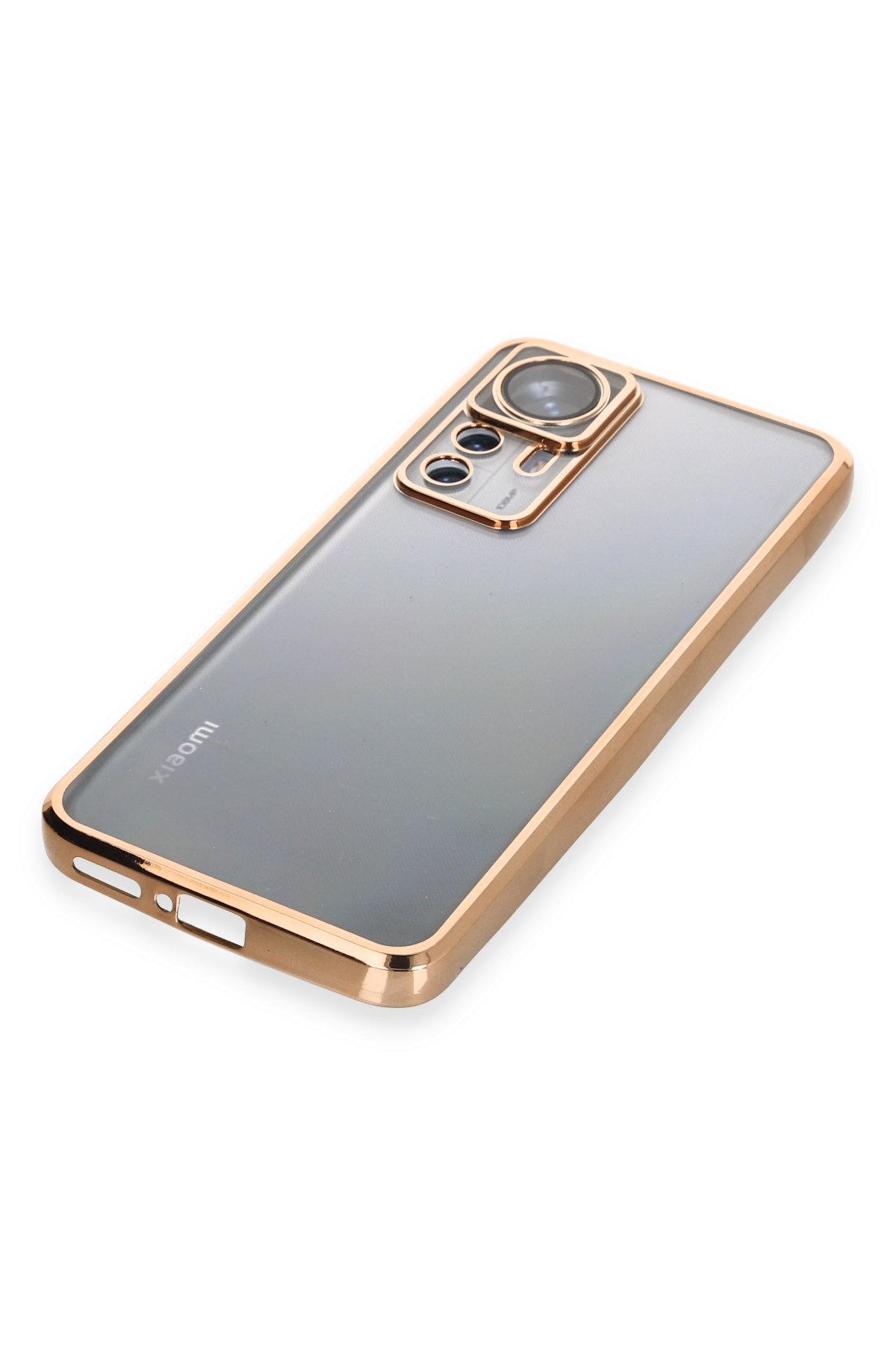 Newface Xiaomi Mi 12T Pro Kılıf Nano içi Kadife Silikon - Turuncu