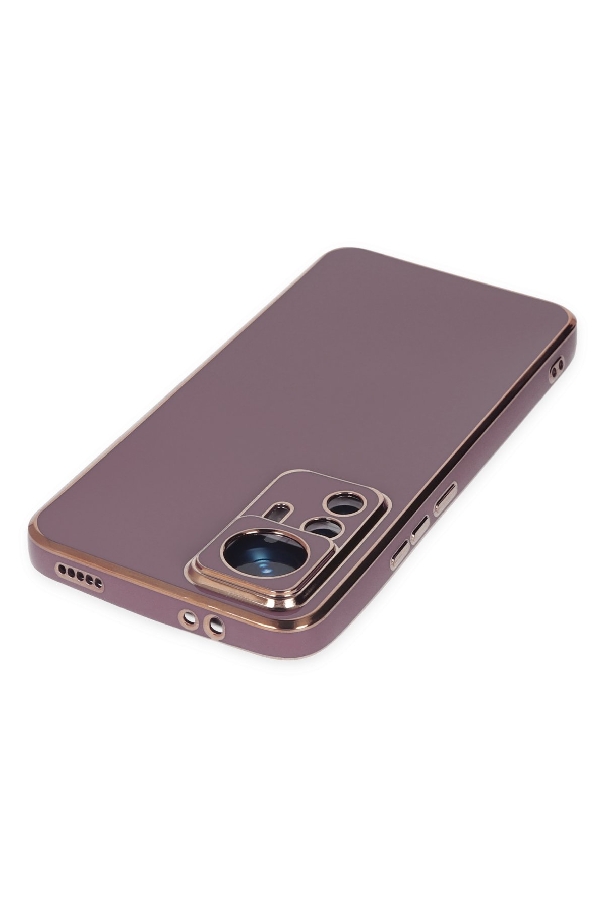 Newface Xiaomi Mi 12T Pro Kılıf Nano içi Kadife Silikon - Turuncu