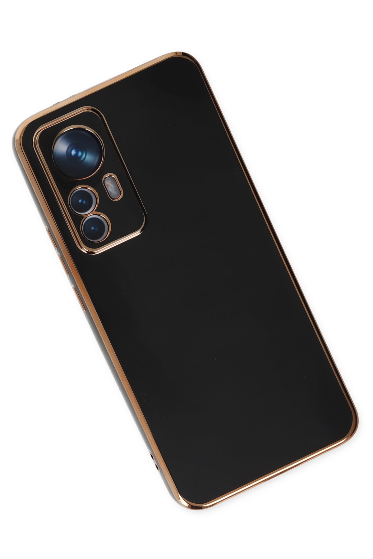 Newface Xiaomi Mi 12T Pro Kılıf Montreal Yüzüklü Silikon Kapak - Kırmızı