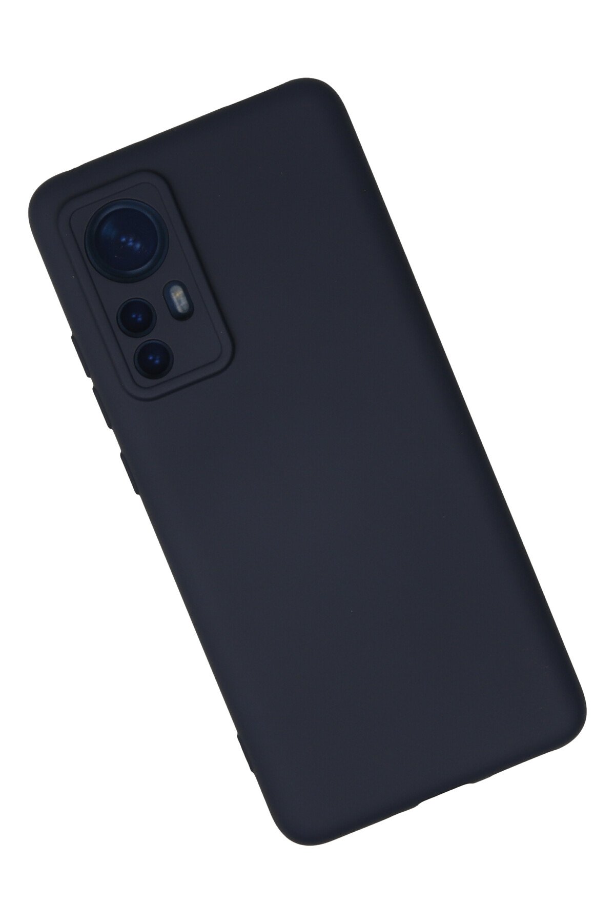 Newface Xiaomi Mi 12X Kılıf Nano içi Kadife Silikon - Mor