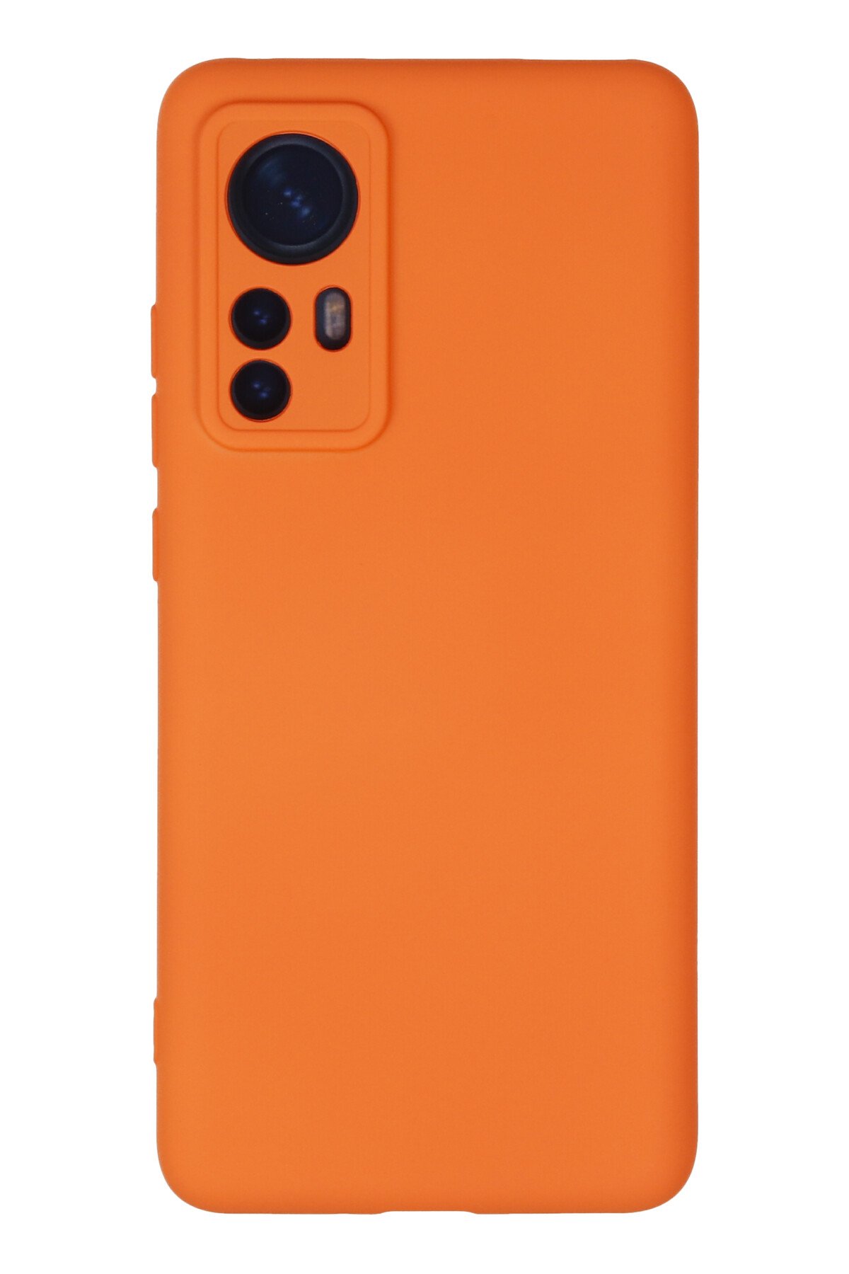 Newface Xiaomi Mi 12X Kılıf Nano içi Kadife Silikon - Mavi