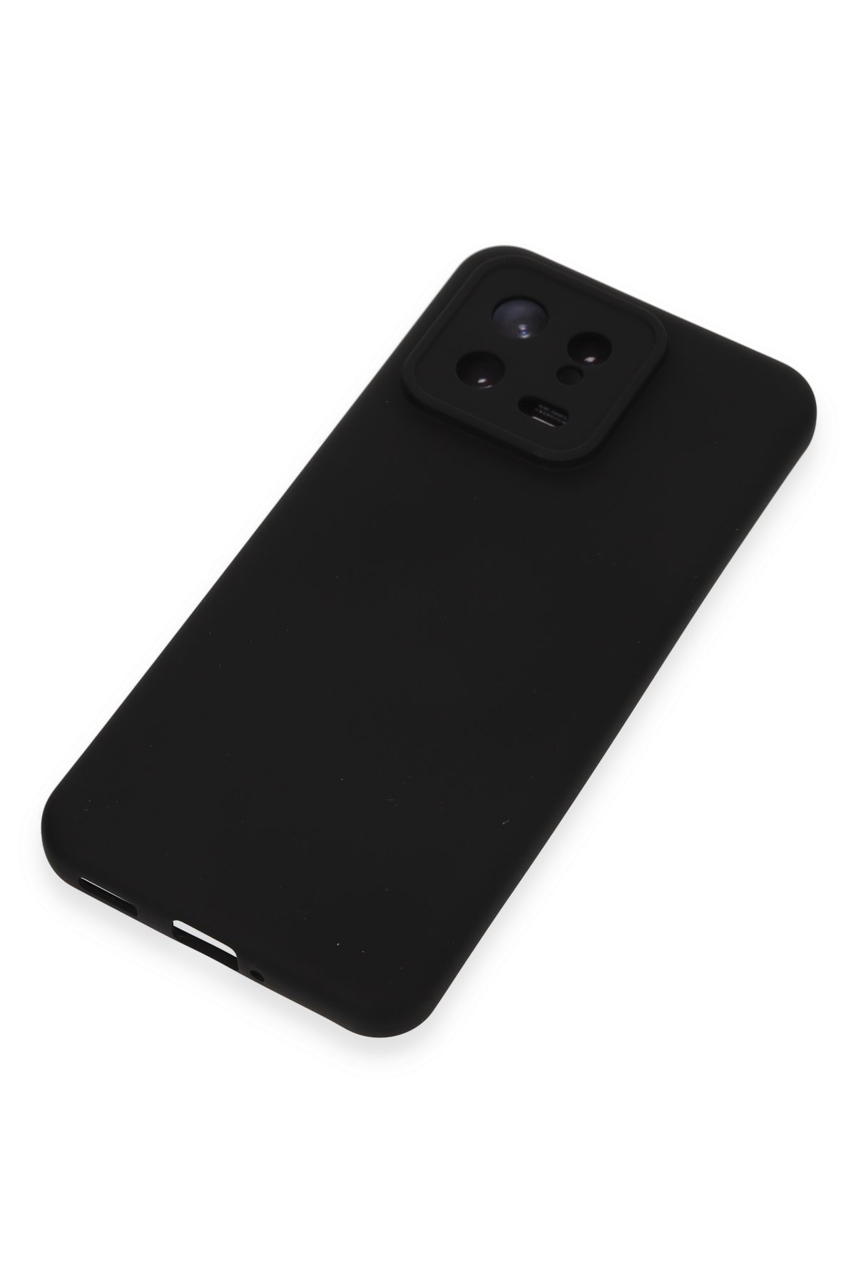 Newface Xiaomi Mi 13 Kılıf Nano içi Kadife Silikon - Kırmızı