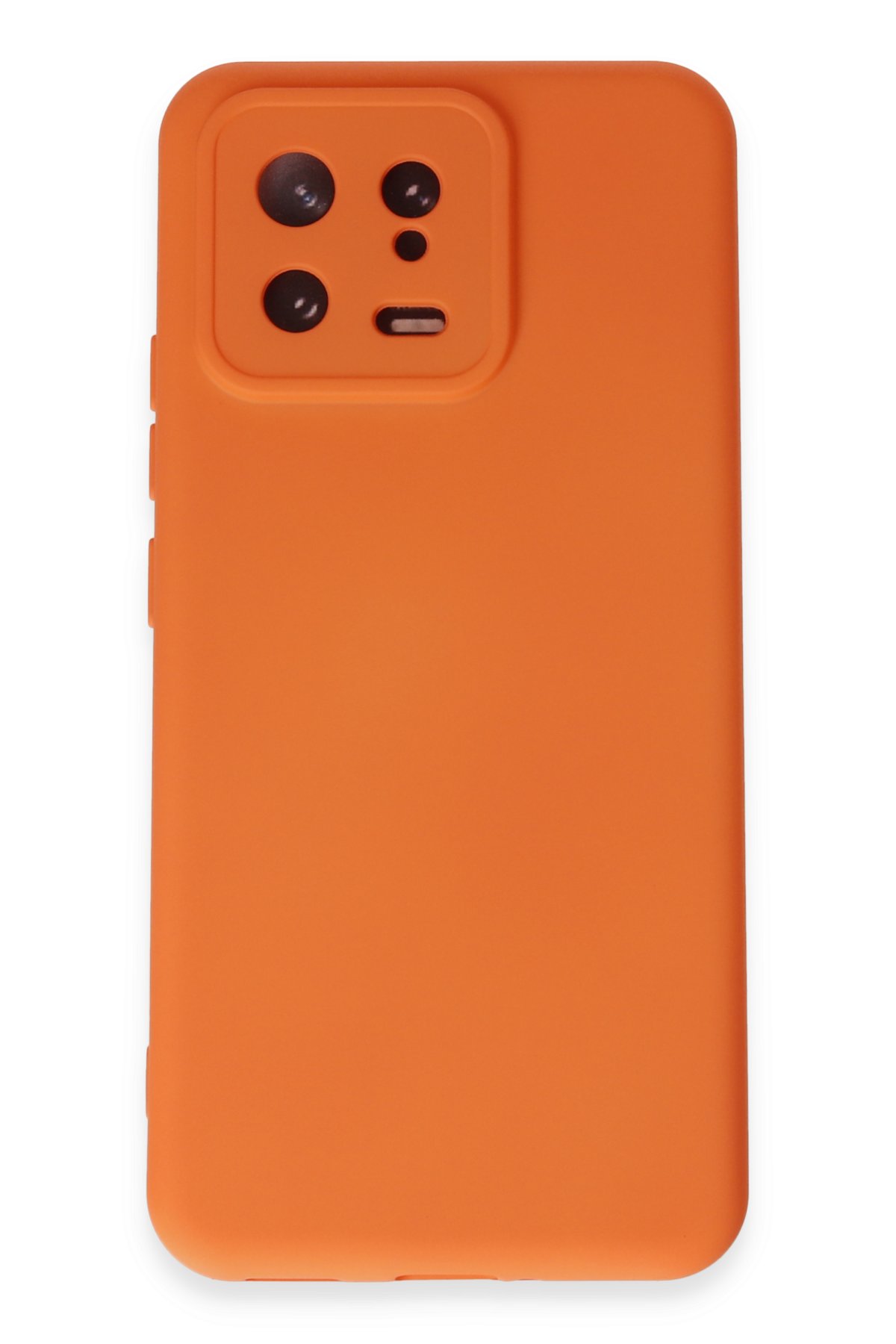 Newface Xiaomi Mi 13 Kılıf Nano içi Kadife Silikon - Kırmızı