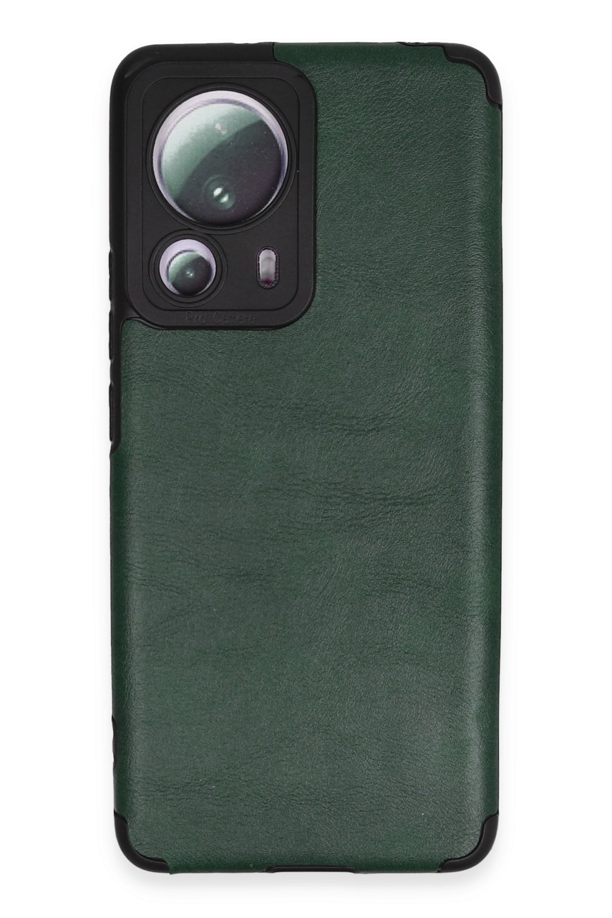 Newface Xiaomi Mi 13 Lite Kılıf Loop Deri Silikon - Siyah