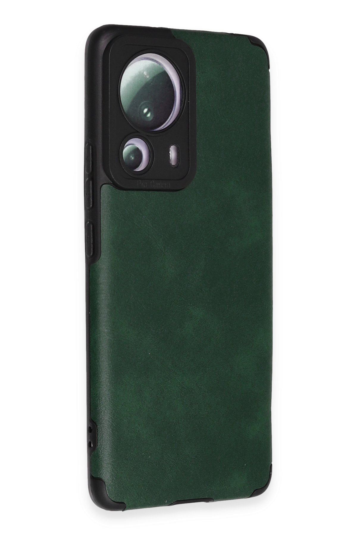 Newface Xiaomi Mi 13 Lite Kılıf Loop Deri Silikon - Siyah