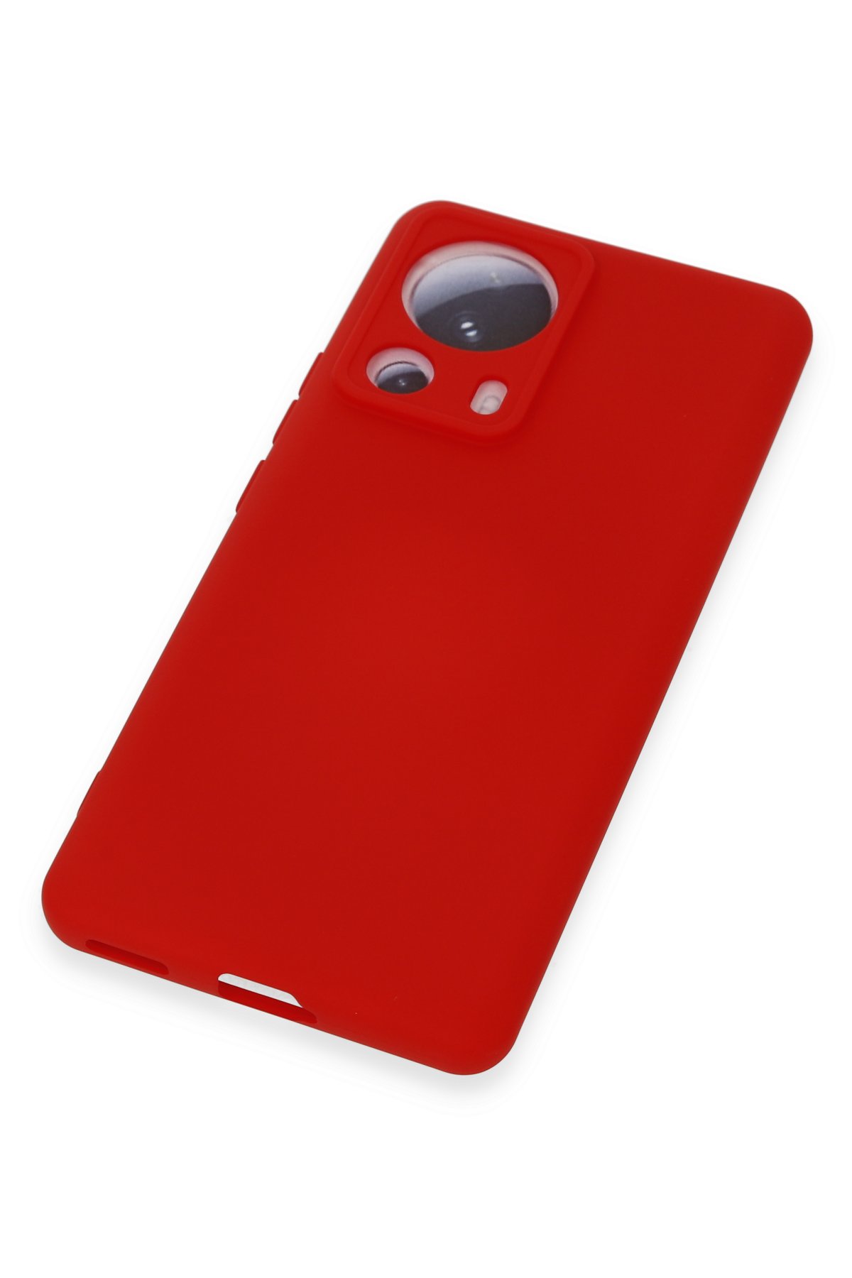 Newface Xiaomi Mi 13 Lite Kılıf Nano içi Kadife Silikon - Lacivert