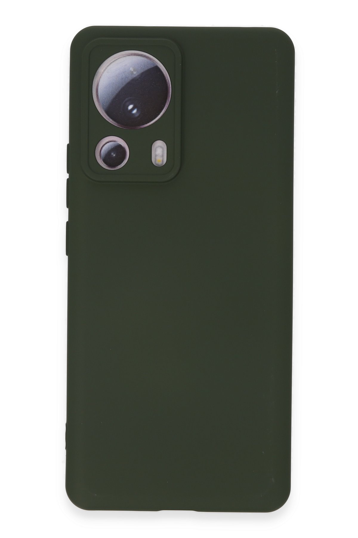 Newface Xiaomi Mi 13 Lite Kılıf Loop Deri Silikon - Kahverengi