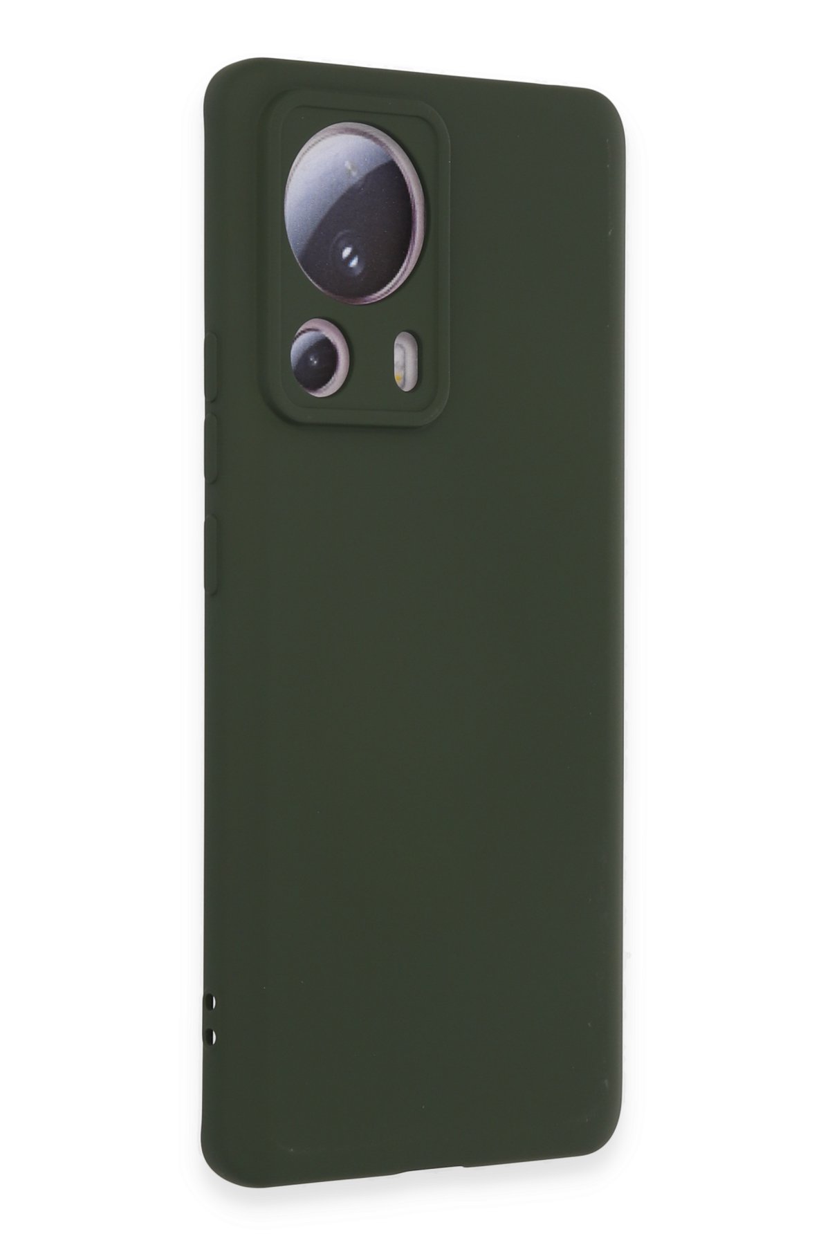 Newface Xiaomi Mi 13 Lite Kılıf Loop Deri Silikon - Kahverengi