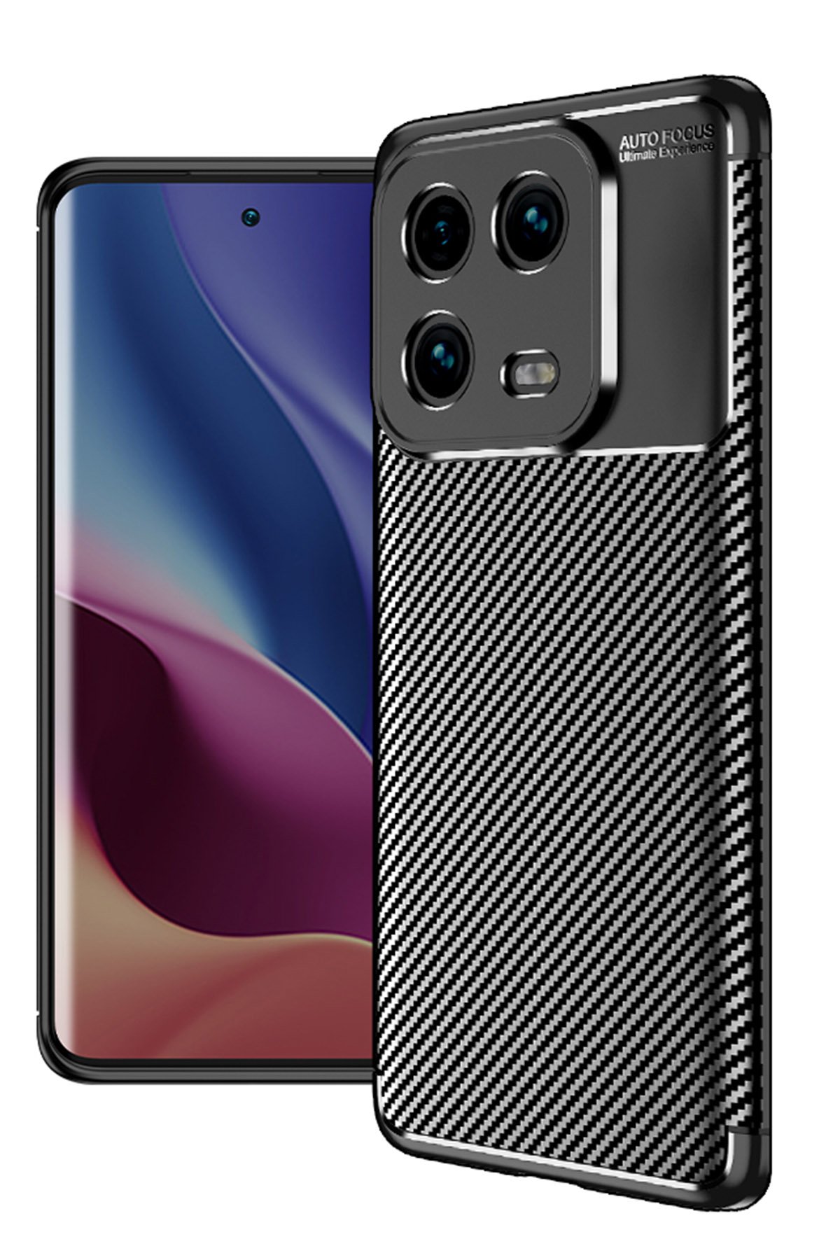 Newface Xiaomi Mi 13 Pro Kılıf Nano içi Kadife Silikon - Kırmızı