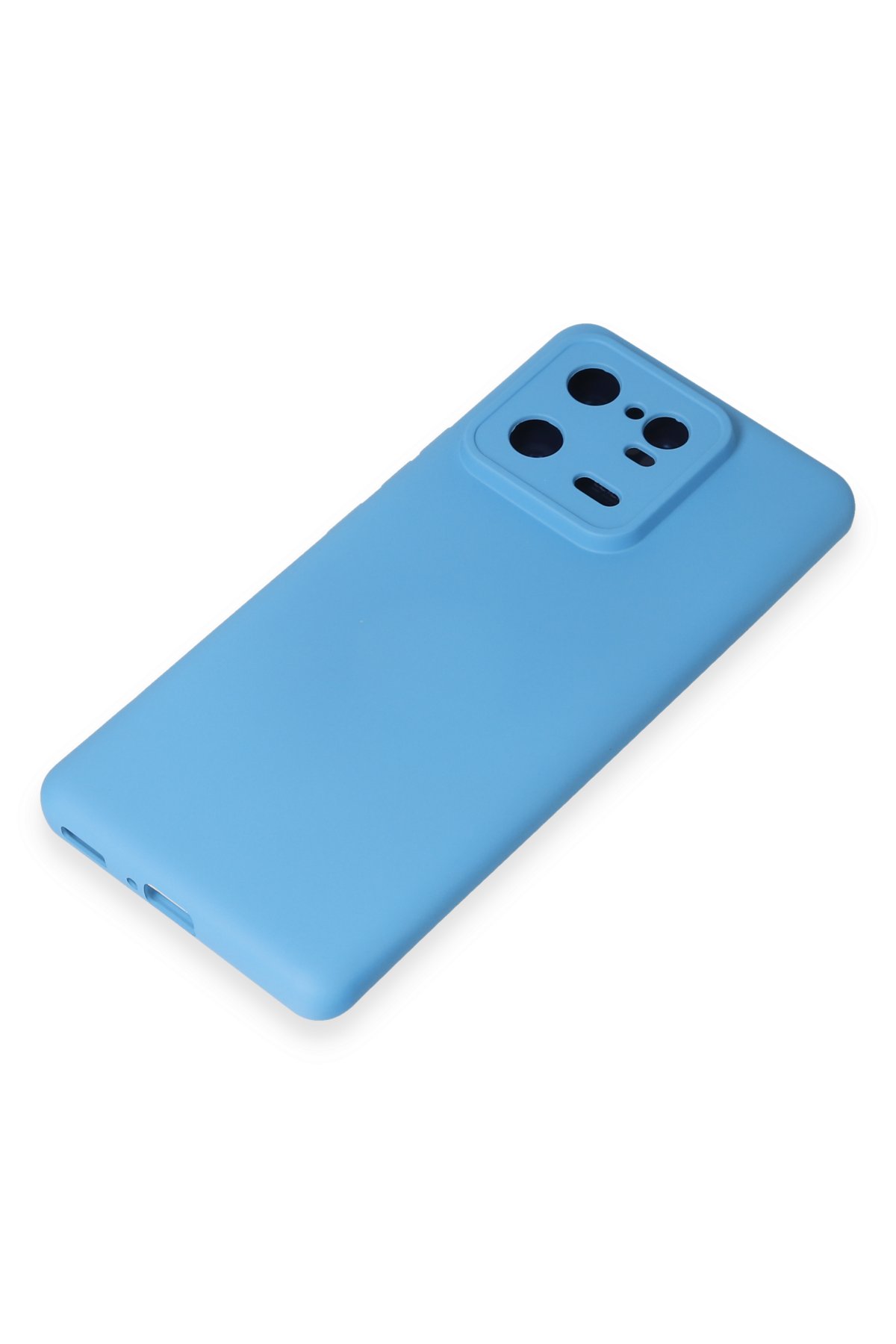 Newface Xiaomi Mi 13 Pro Kılıf Nano içi Kadife Silikon - Turuncu