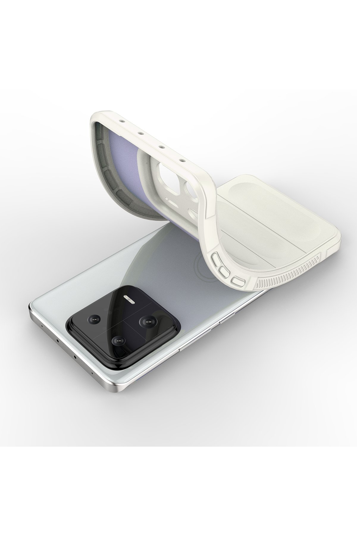 Newface Xiaomi Mi 13 Pro Kılıf Loop Deri Silikon - Yeşil