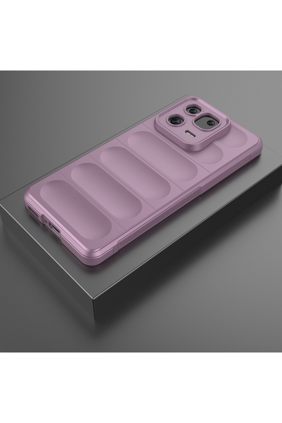 Newface Xiaomi Mi 13 Pro Kılıf Nano içi Kadife Silikon - Turuncu
