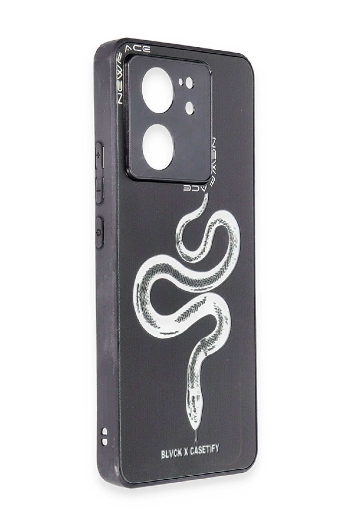 Newface Xiaomi Mi 13T Kılıf Razer Lensli Silikon - Gold