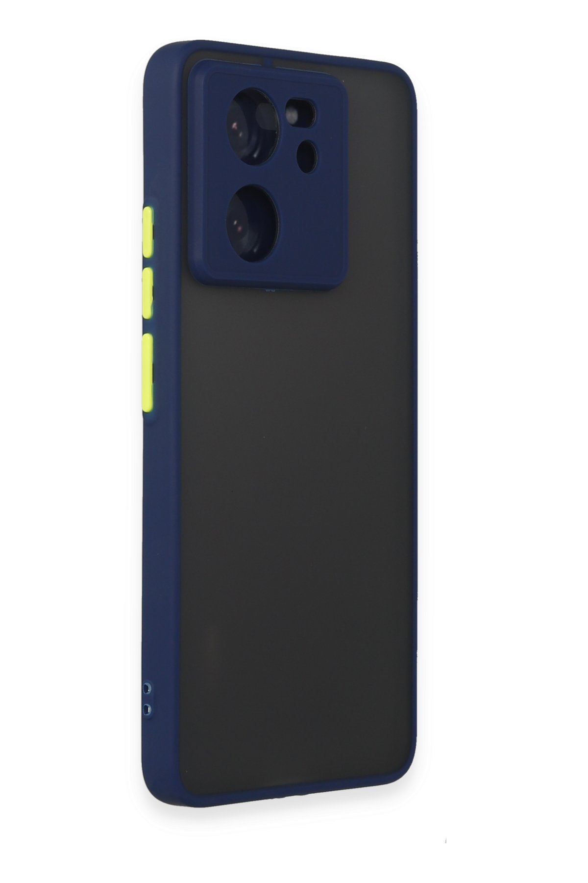 Newface Xiaomi Mi 13T Kılıf Pars Lens Yüzüklü Silikon - Yeşil