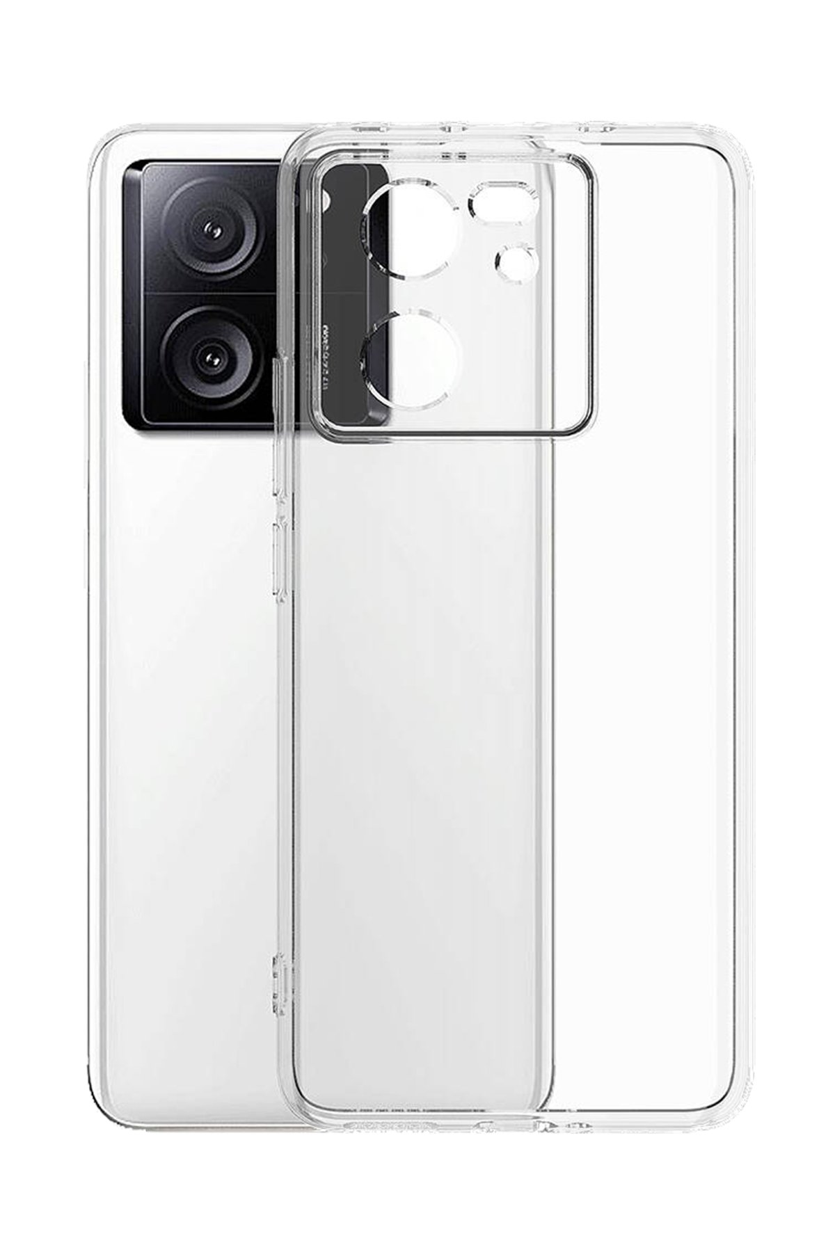 Newface Xiaomi Mi 13T Pro Kılıf Pars Lens Yüzüklü Silikon - Yeşil