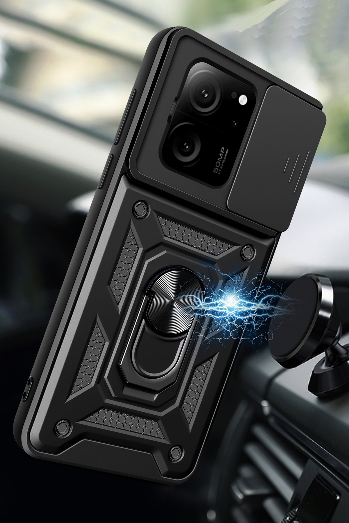 Newface Xiaomi Mi 13T Pro Kılıf Mirror Desenli Kapak - Mirror - 11