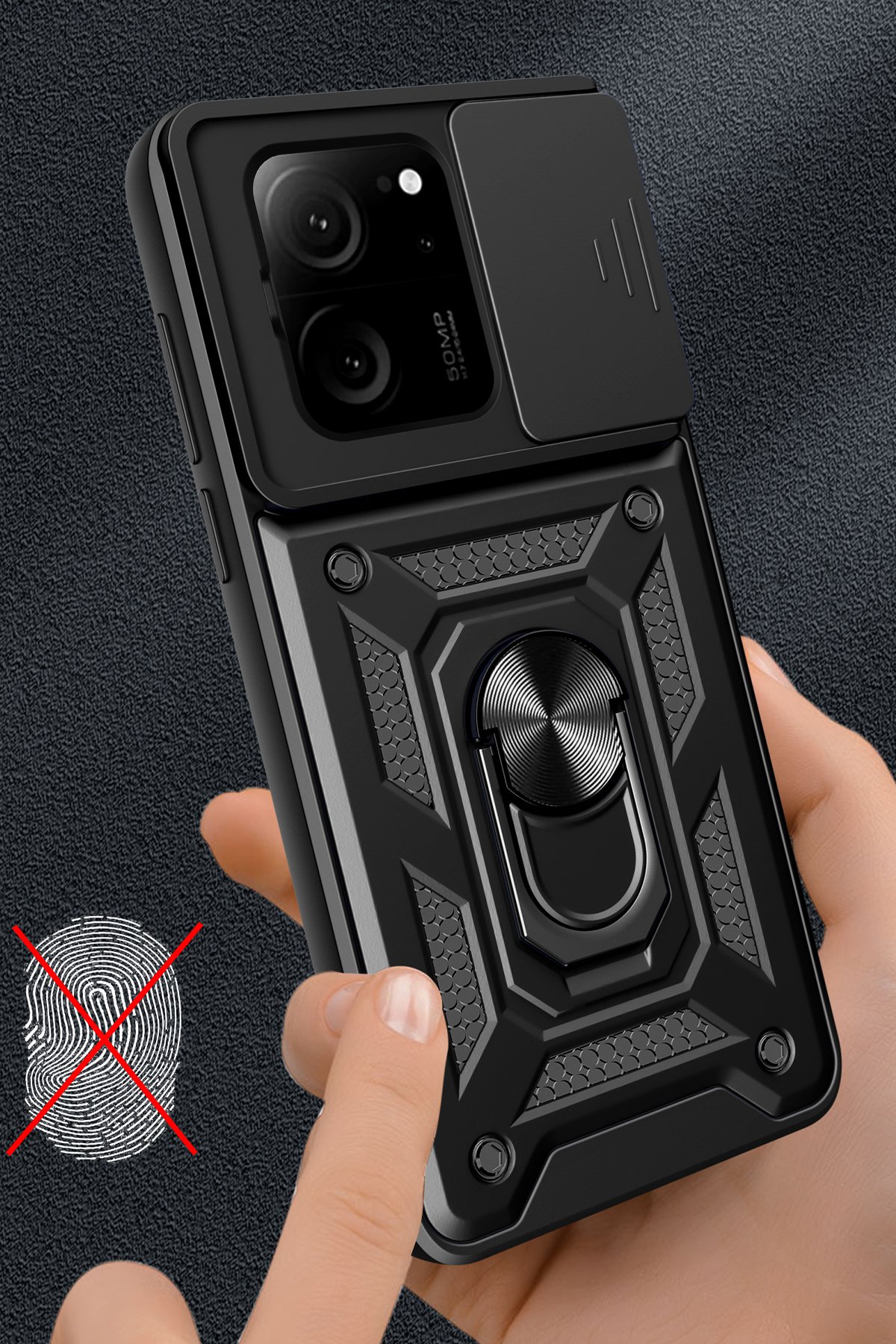 Newface Xiaomi Mi 13T Pro Kılıf Mirror Desenli Kapak - Mirror - 11